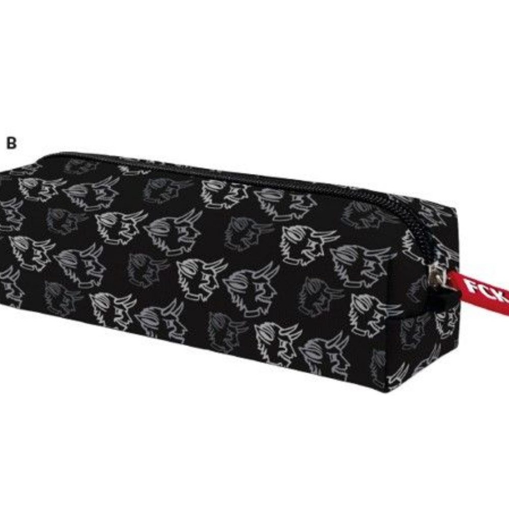 VertriebsArena GmbH Federmäppchen FCK Faulenzer Mäppchen schwarz