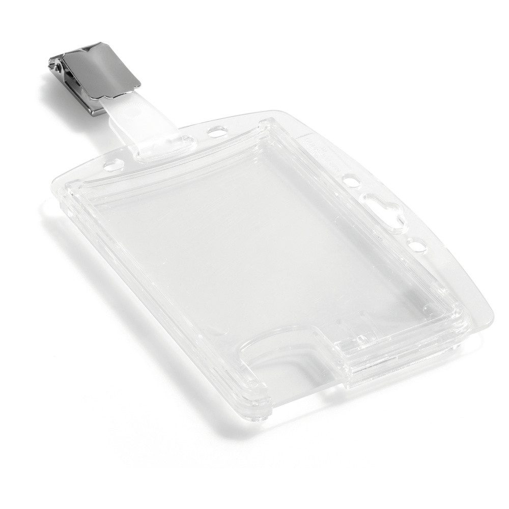 DURABLE Schlüsselanhänger Durable 801319 Ausweishalter (B x H) 101 mm x 71 mm Clip 25 St.