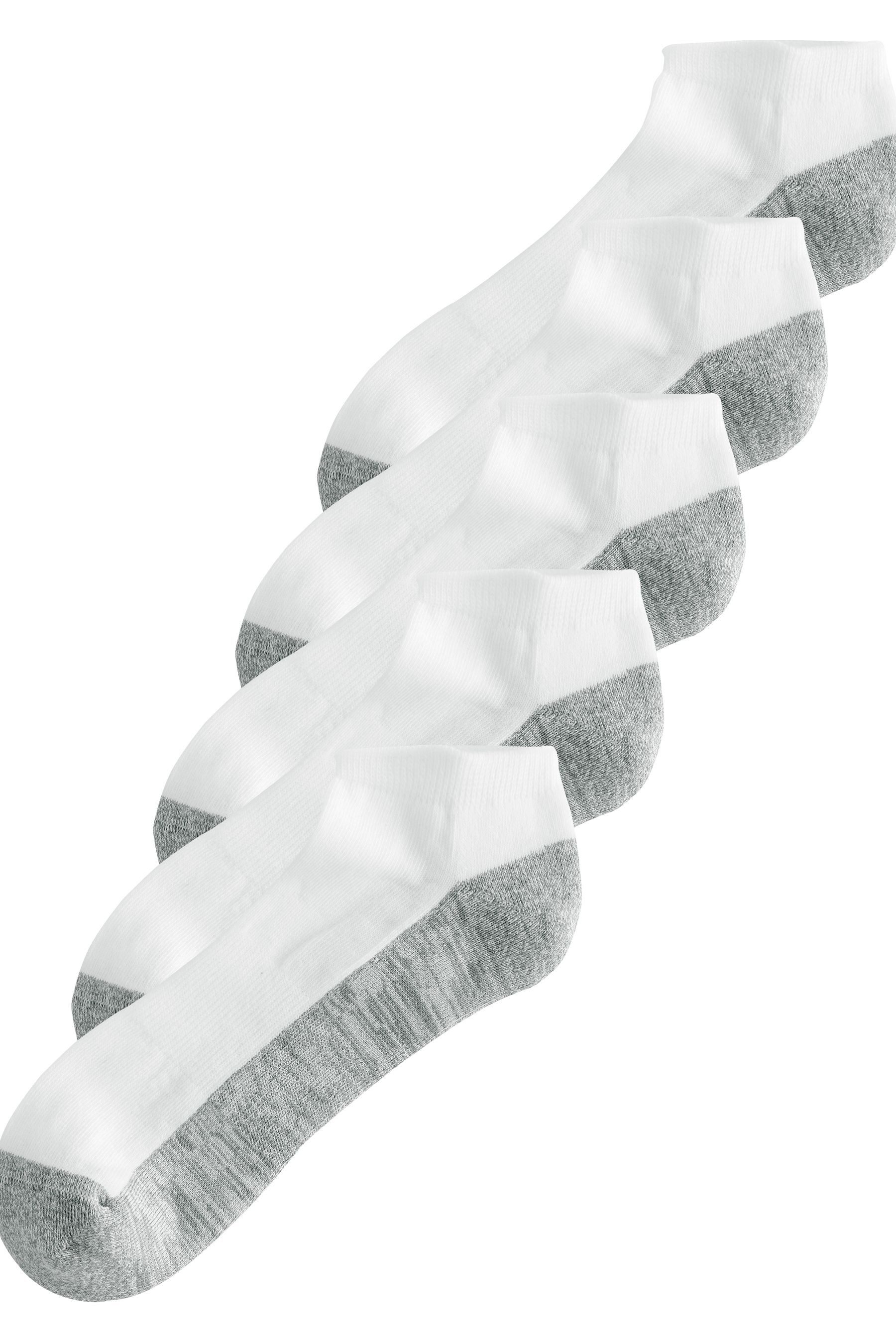 Sneakersocken Gepolsterte Sneakersocken, 5er-Pack