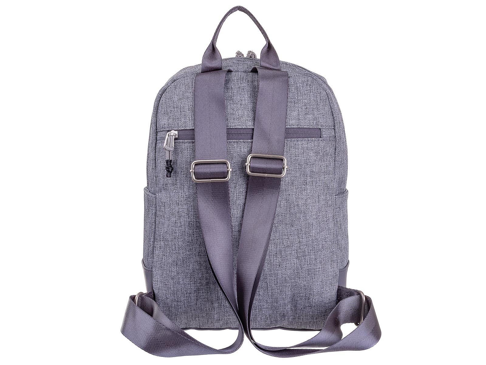 7 grey wasserabweisend RS71-F Franky ca. Rucksack Cityrucksack Liter,