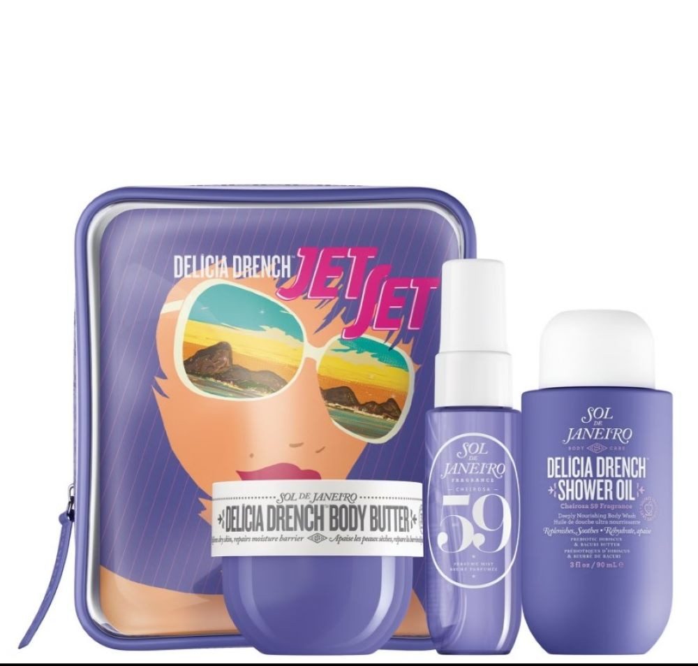 Sol de Janeiro Hautpflege-Set Delícia Drench Jet Set, 3-tlg.