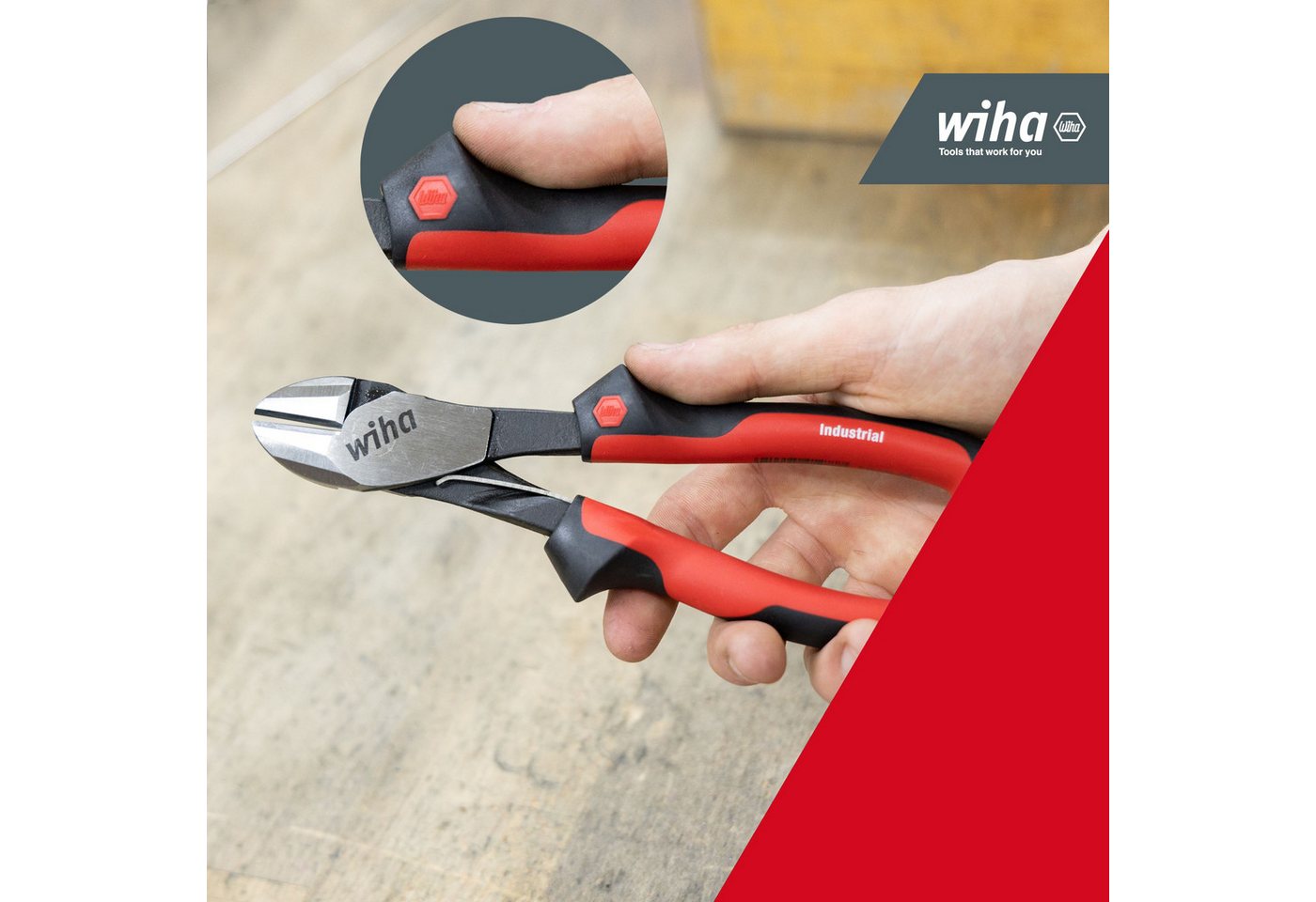 Thumbnail - Wiha Kraftseitenschneider (41327), Kraftseitenschneider, DynamicJoint® 160 mm