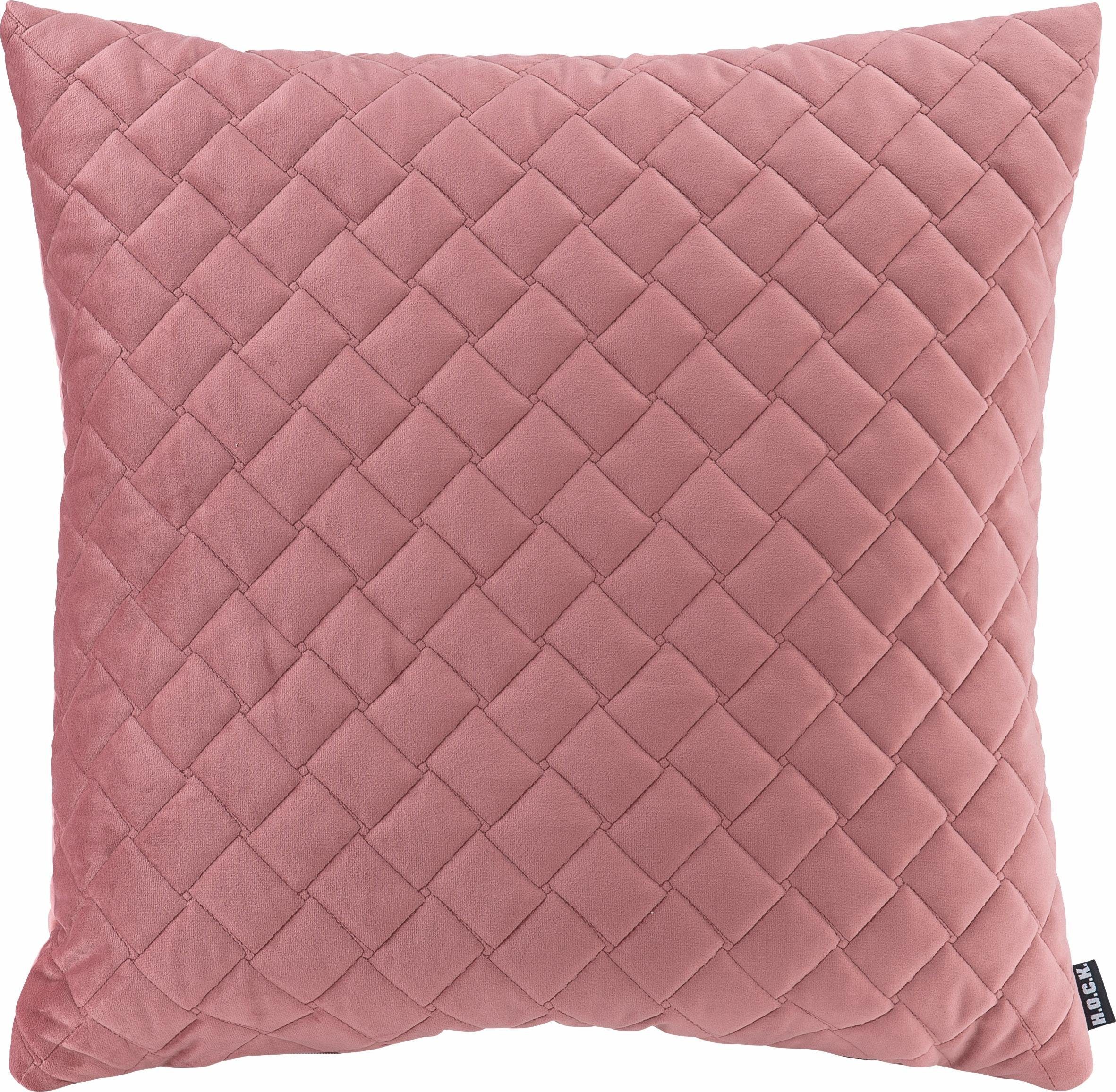 H.O.C.K. Dekokissen Soft Nobile, mit gesteppten Mustern, Kissenhülle mit Füllung, 1 Stück. € 36,33