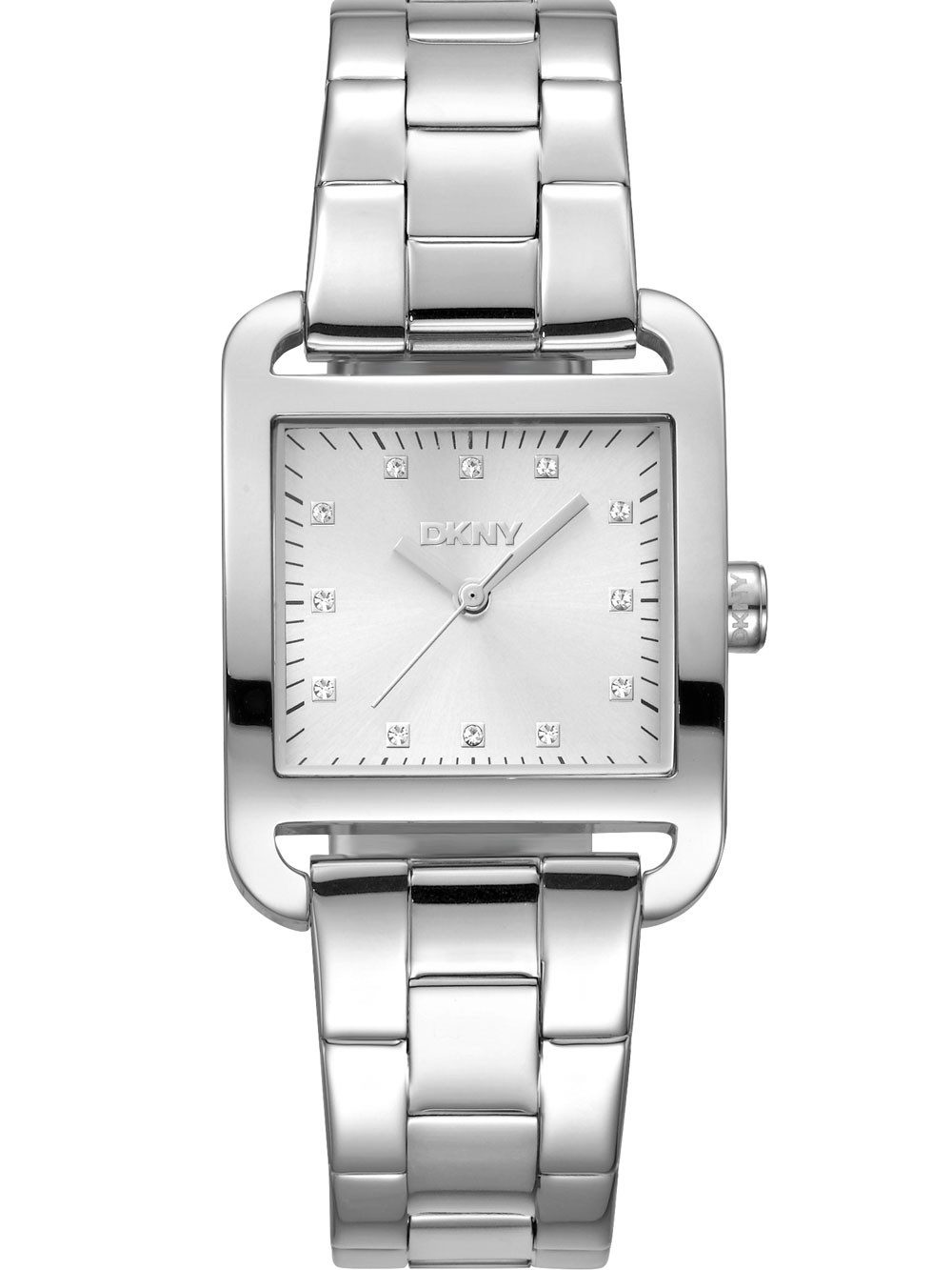 DKNY Quarzuhr DKNY DK1L004M0045 Damenuhr City Midi Silver 34mm 3ATM DKNY DK1L004M0045 Damenuhr City Midi Silver 34mm 3ATM