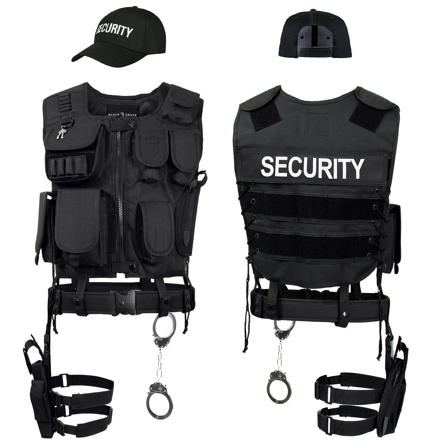 Kostüm Taktisches Agenten-Kostüm für Fasching – FBI, SWAT, POLICE & mehr