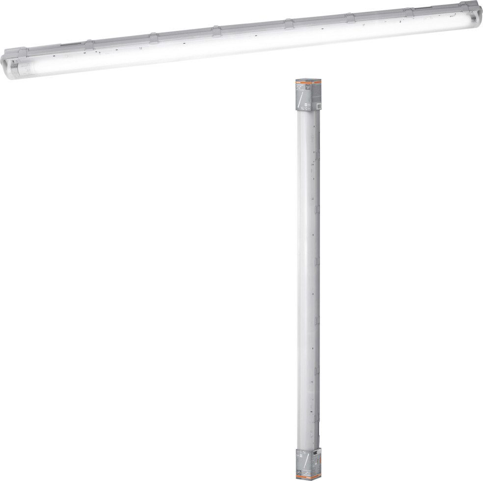 Osram Lichtleiste Osram Feuchtraumleuchte Submarine 19 Watt 156 cm, Inkl. Leuchtmittel, Nicht dimmbar ohne Bewegungsmelder