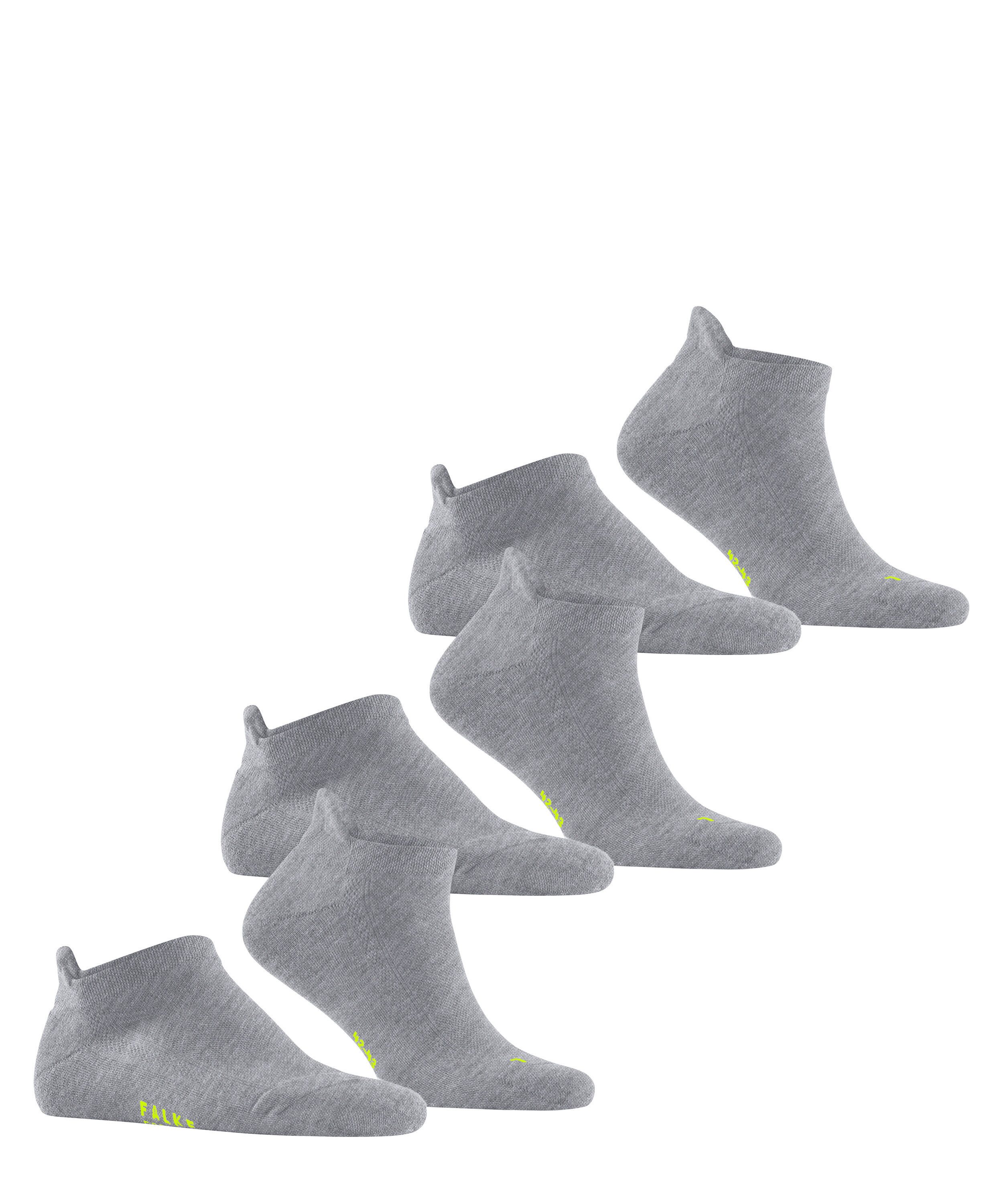 FALKE Sneakersocken Cool Kick 3-Pack Sneakersocken (3-Paar) mit ultraleichter Plüschsohle