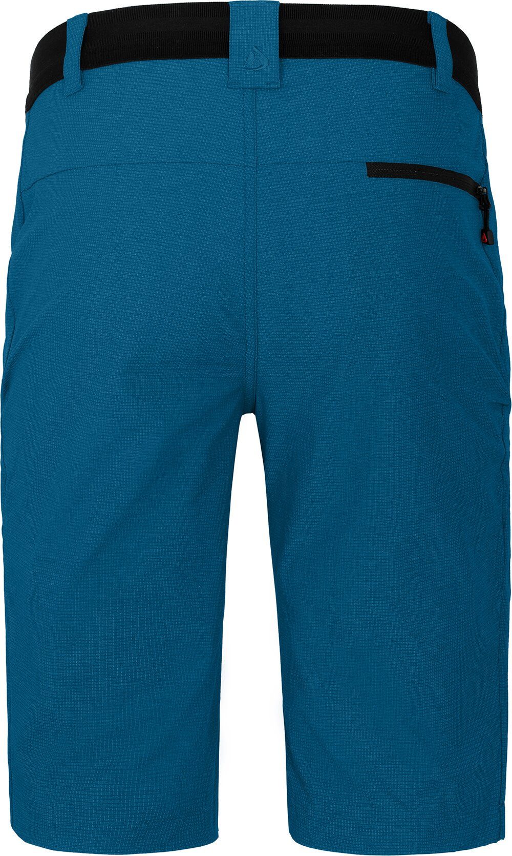 Bergson Outdoorhose LEBIKO Bermuda Herren elastisch, Normalgrößen, blau robust, Saphir Wandershorts