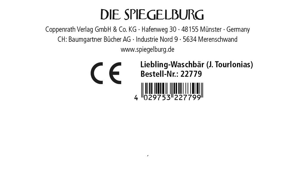 COPPENRATH DIE SPIEGELBURG Kuscheltier