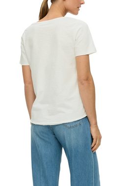 s.Oliver T-Shirt in Slub-Yarn-Optik