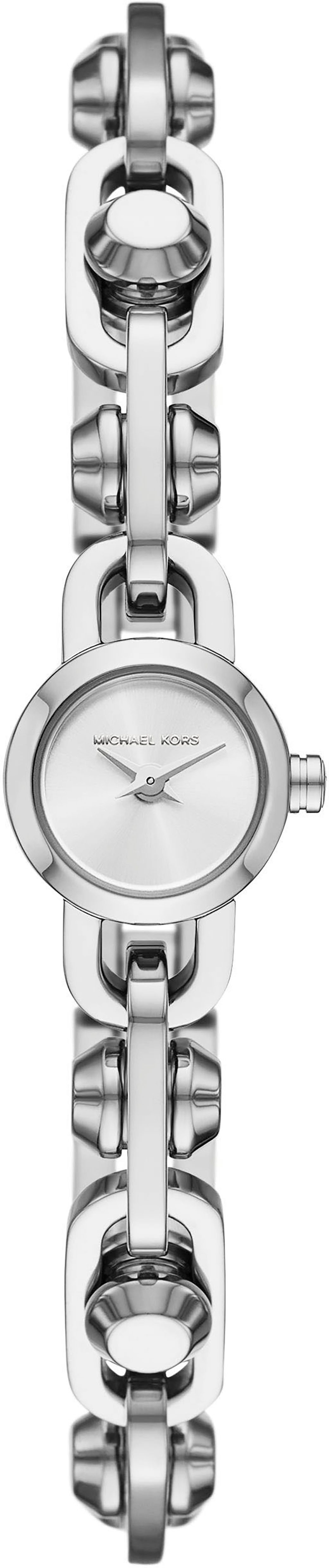 MICHAEL KORS Quarzuhr MK ASTOR LINK MK4872, Armbanduhr, Damenuhr, Edelstahlarmband, analog