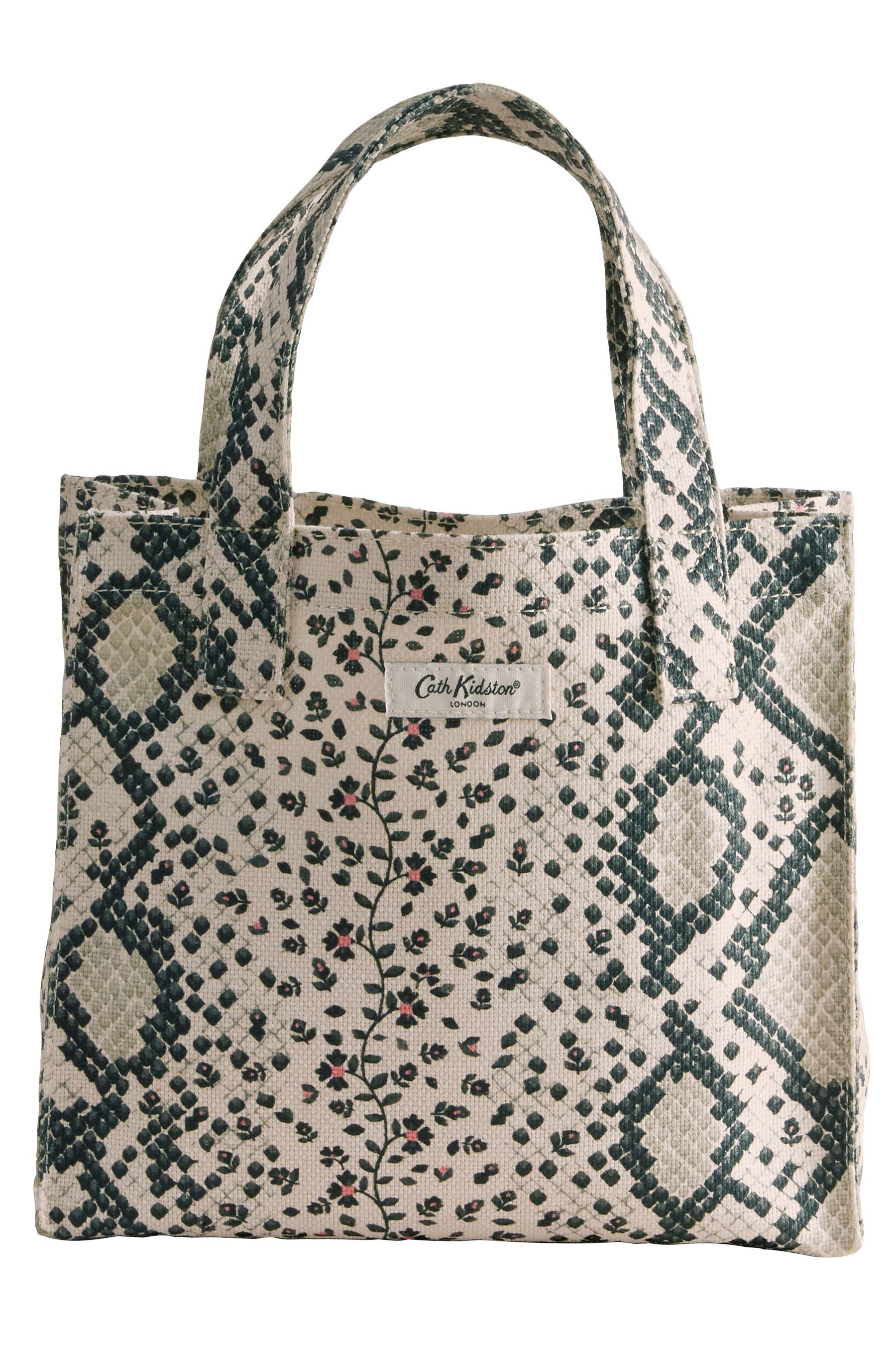 Cath Kidston Handtasche Cath Kidston Kleine Büchertasche, Jute + Baumwolle (1-tlg)