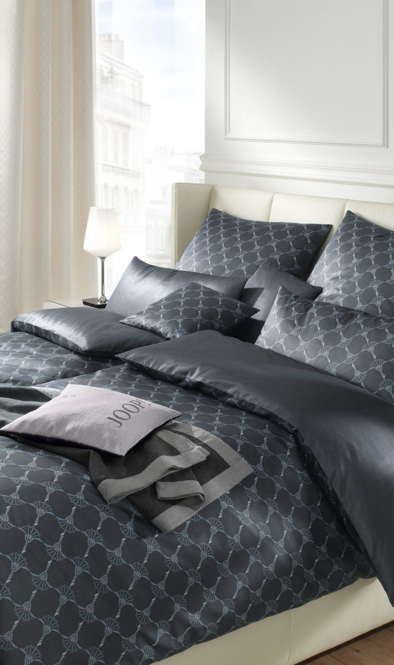 JOOP! Bettwäsche JOOP! LIVING - CORNFLOWER GRADIANT Kissenbezug, Textil, 1 teilig