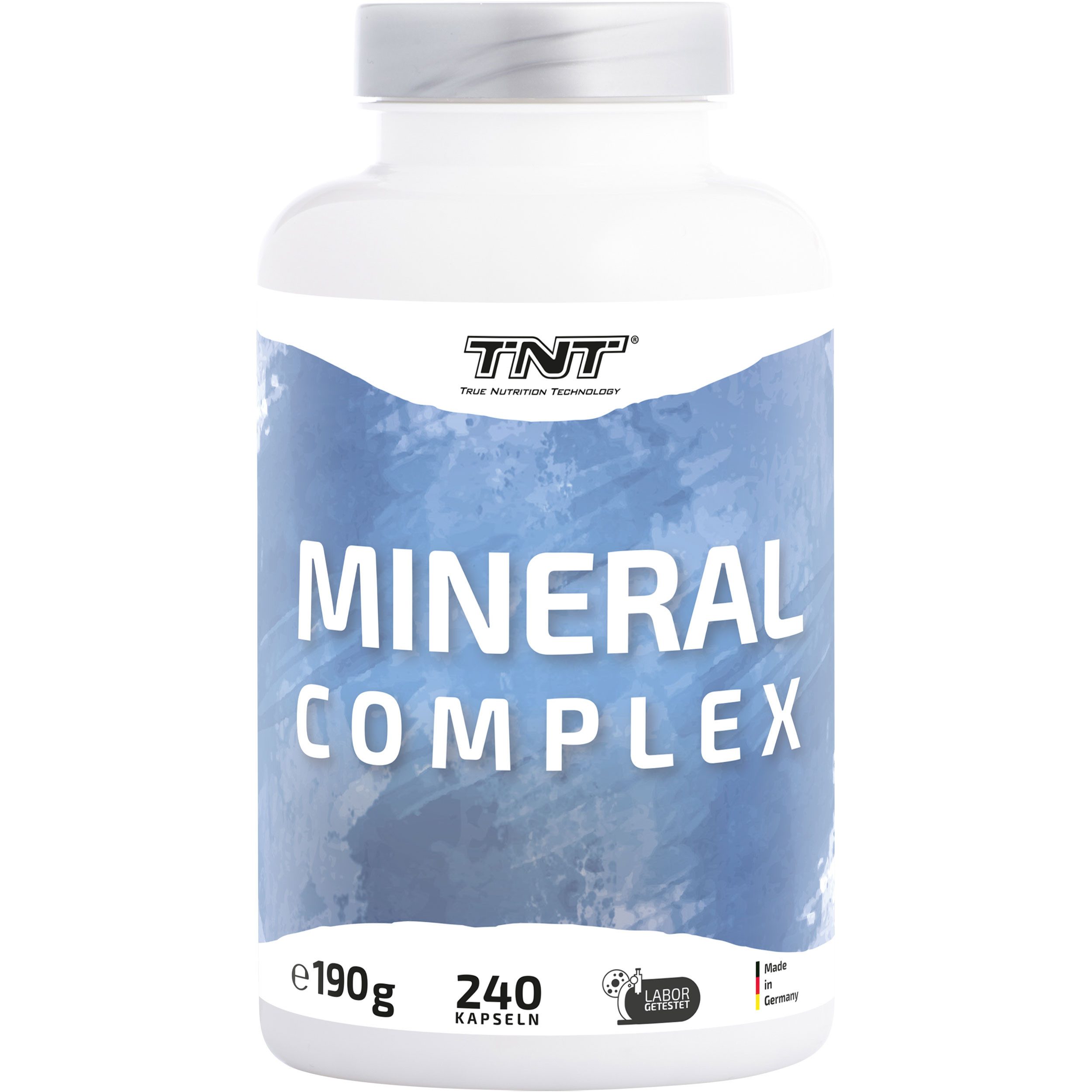 TNT (True Nutrition Technology) Mineral Complex - Multimineralkapseln mit 10 Mineralien Kapseln, 240,00 St., 190 g