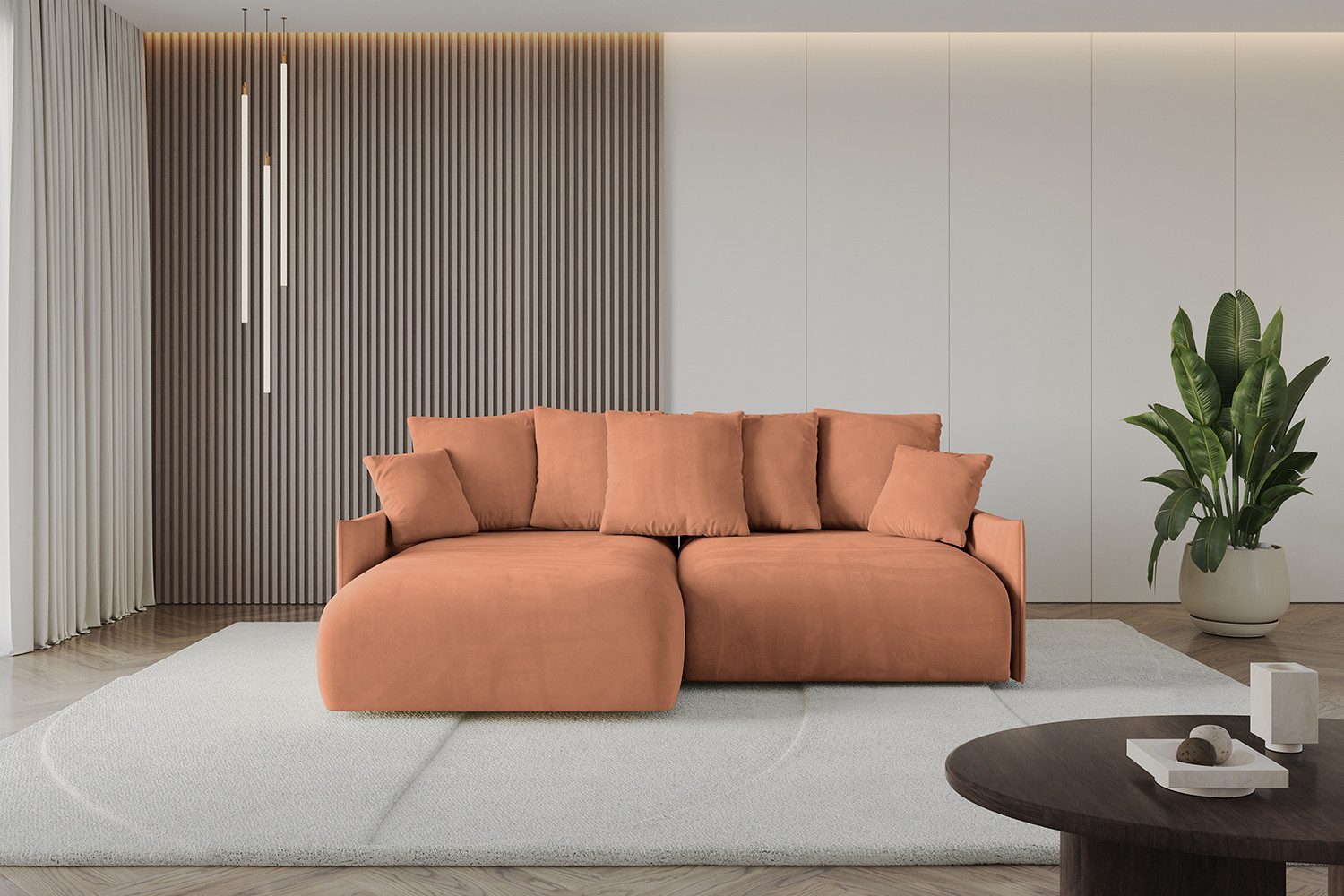 ALTDECOR Ecksofa ONESK-L-v1, Couch mit Schlaffunktion, günstig online kaufen