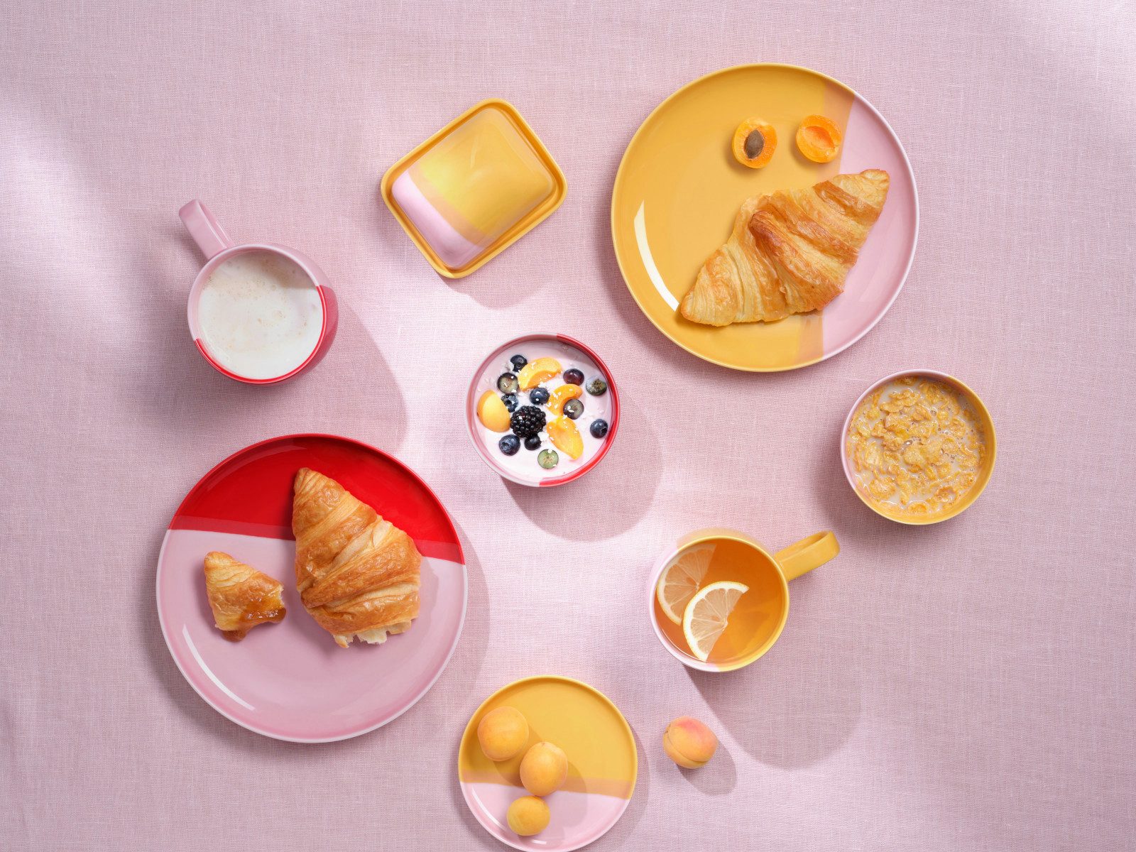 ASA SELECTION Eierbecher joy Set Eierbecher strawberry smoothie 3 cm Set2