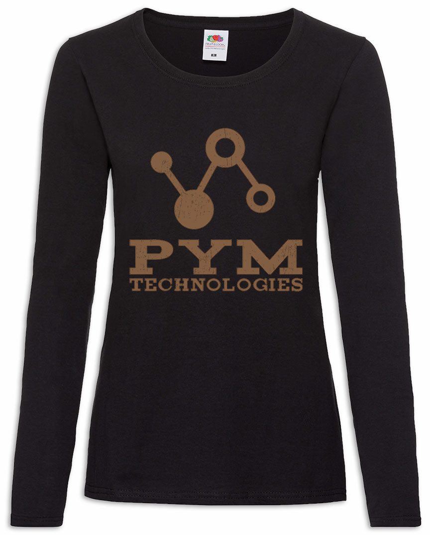 Urban Backwoods Langarmshirt Pym Technologies Damen Langarmshirt Ant Logo Symbol Ant-Man Sign Man (1-tlg) Schild Zeichen Comic Scott