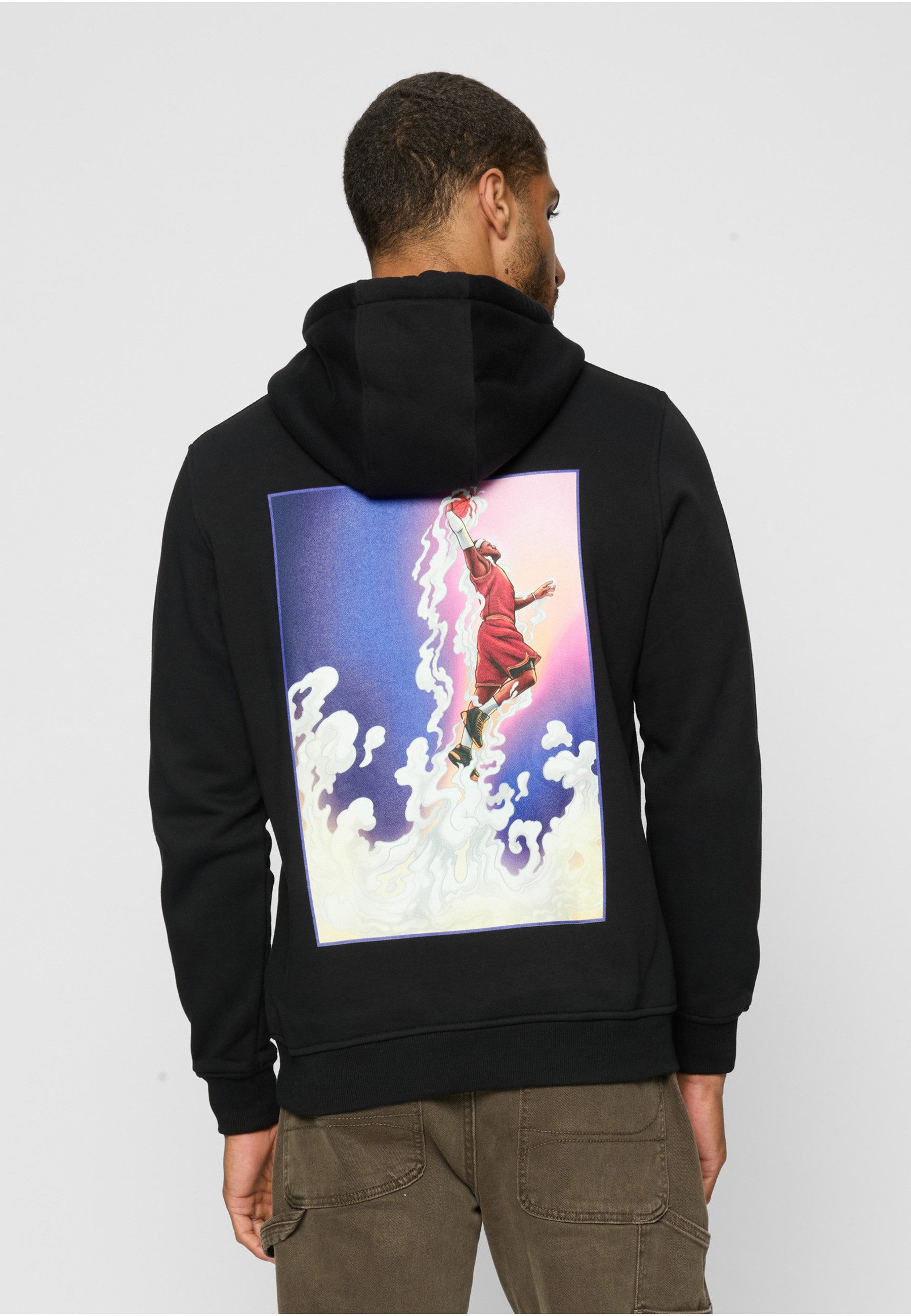 MisterTee Rundhalspullover MisterTee Herren Way Up In The Sky Hoody (1-tlg)