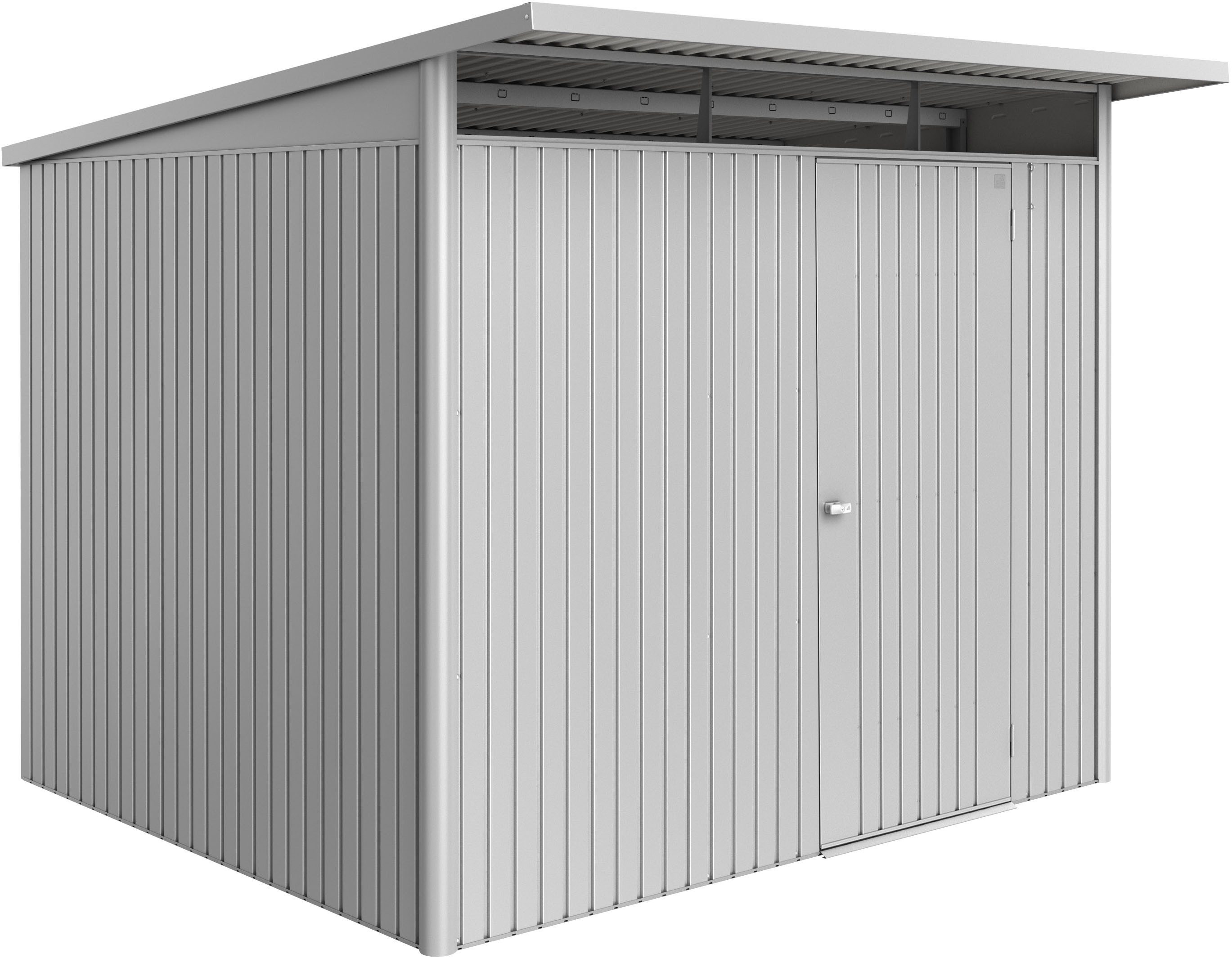 Biohort Gerätehaus AvantGarde ECO Gr. A6, BxT: 260x260 cm, verschiedene Farben mit Standardtür