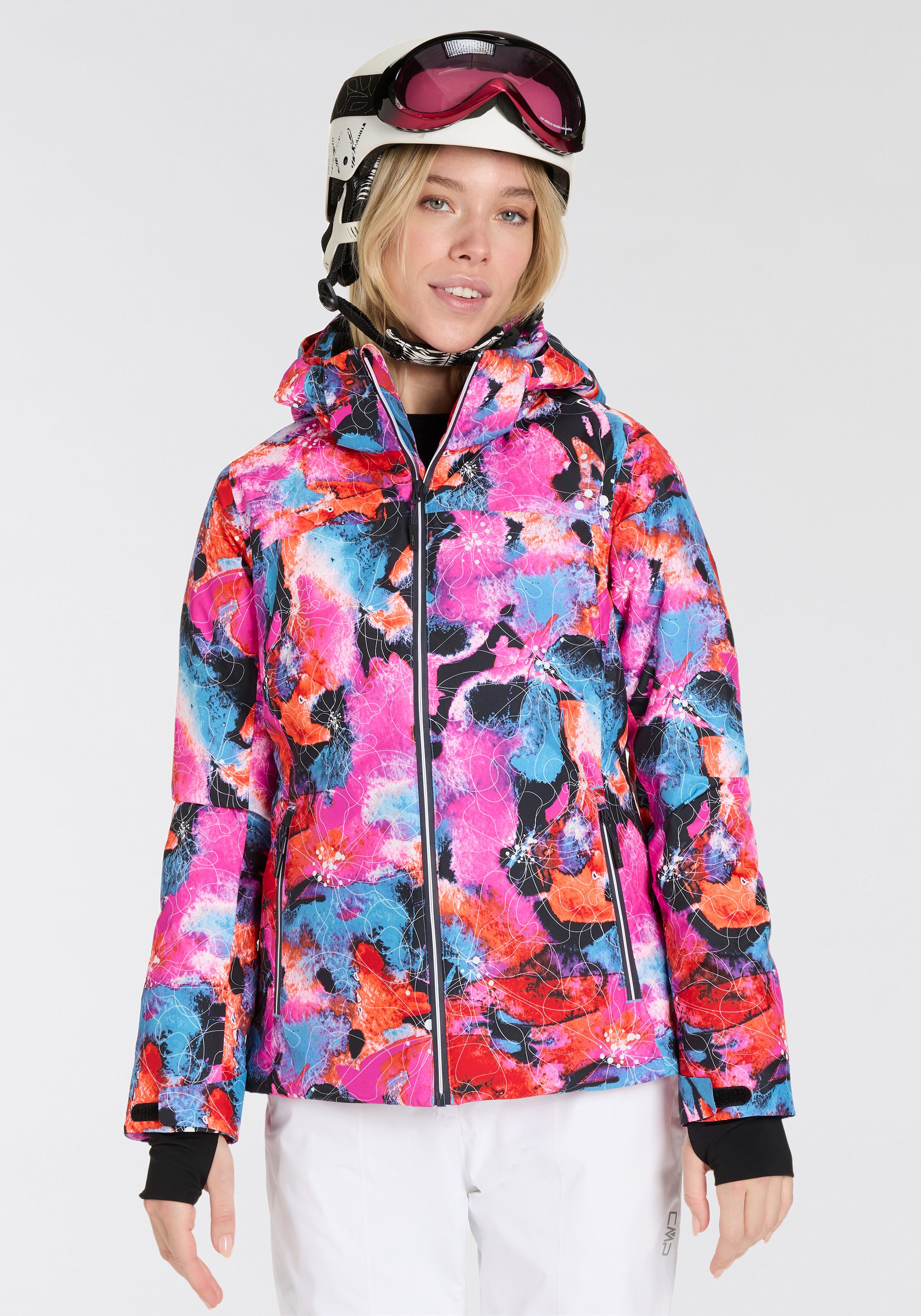Skijacke Woman Jacket Zip Hood