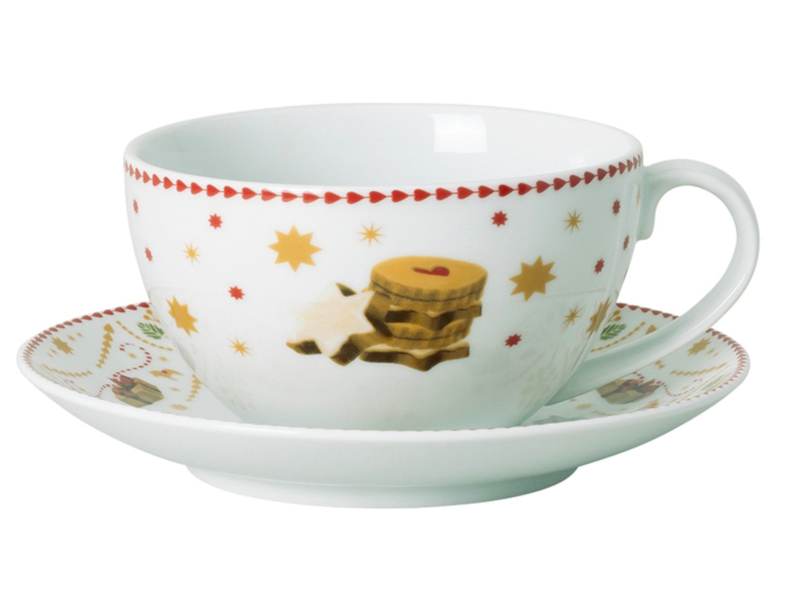 Hutschenreuther Tasse Christmas Love Jumbotasse 2tlg, Porzellan