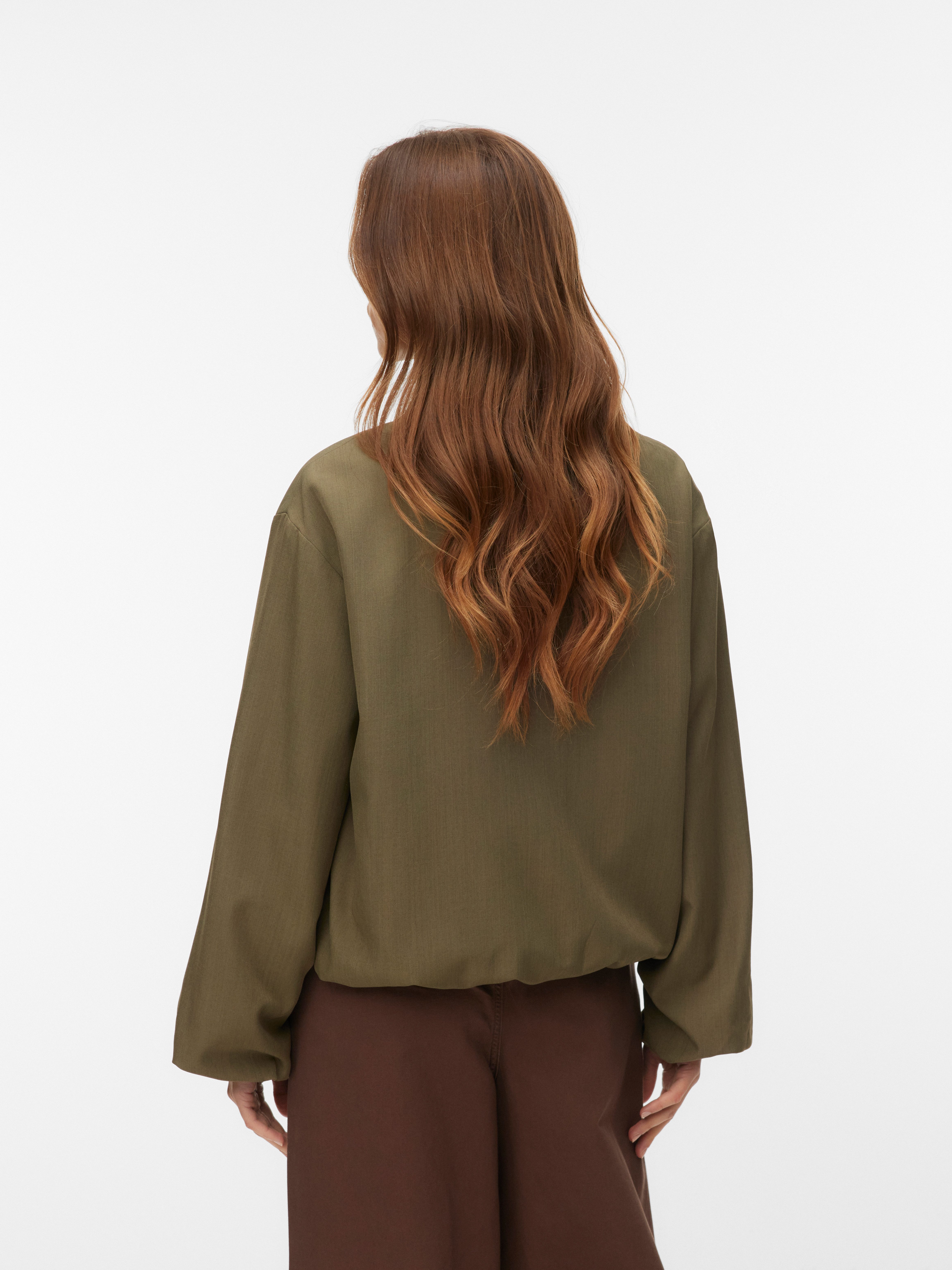 Vero Moda Blouson VMNOVA SHORT JACKET mit Reißverschluss