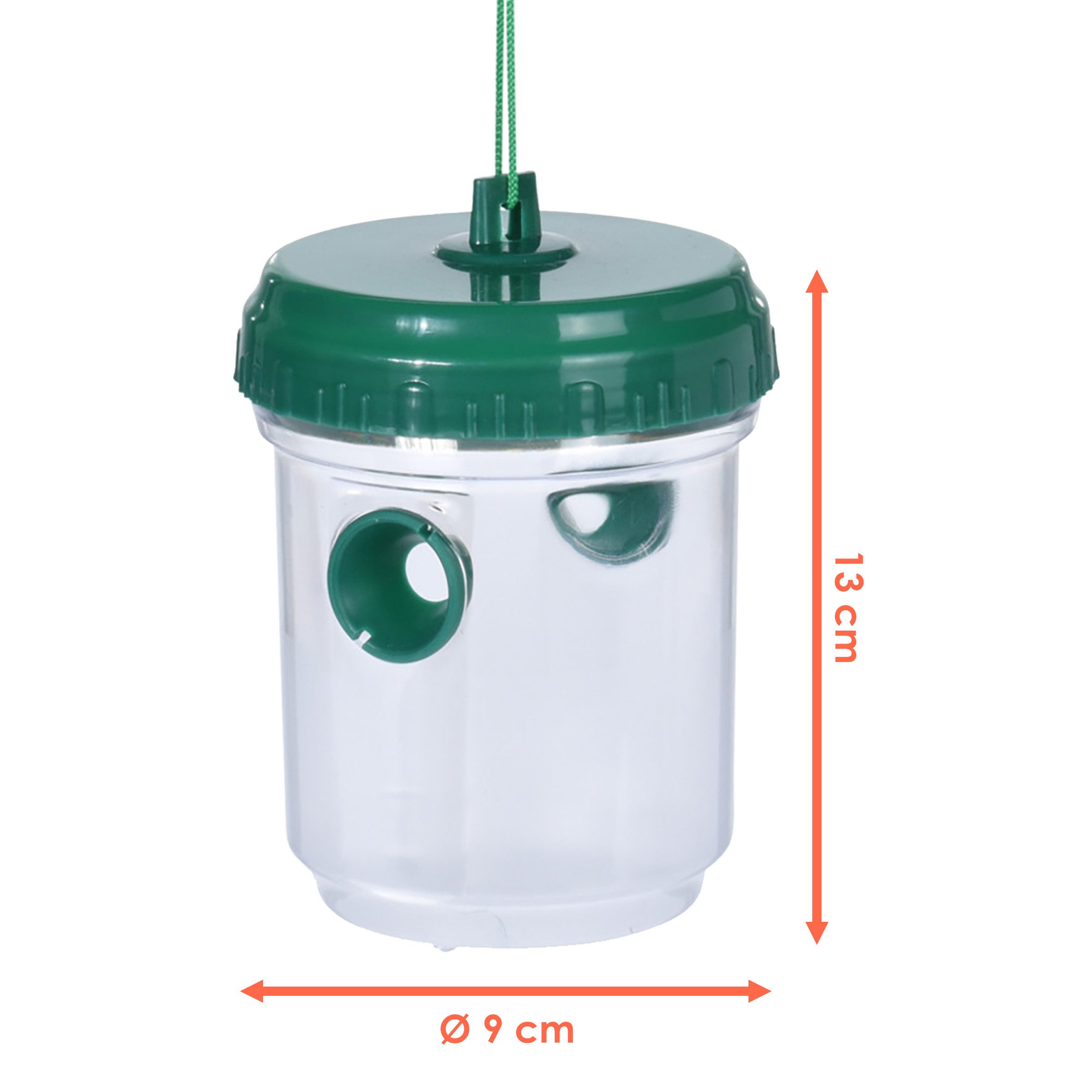 Spetebo Insektenfalle Wespen Lebendfalle zum Hängen oder Aufstellen, inklusive Band zum Aufhängen