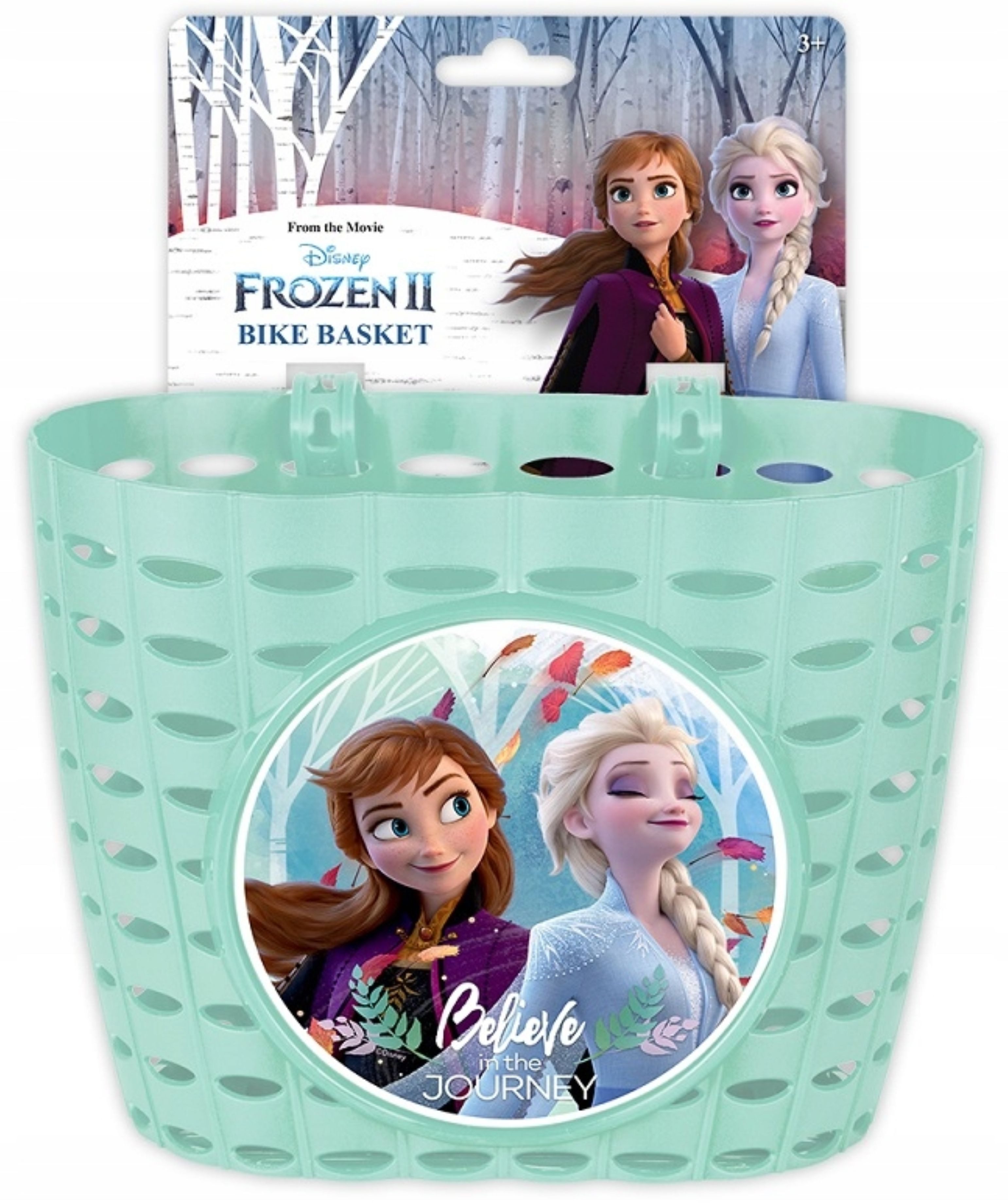 Frozen Fahrradkorb Kinder-Fahrradkorb FROZEN 2 – Lenkerkorb mit Anna & Elsa Motiv