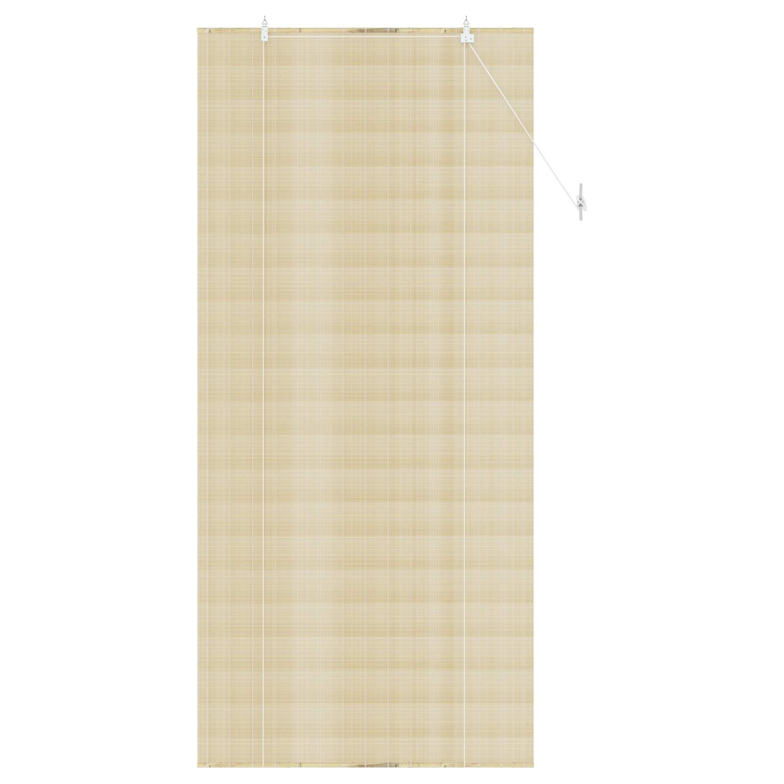 Rollo Rollo Natur 110 x 220 cm Bambus, vidaXL – Bild 3 von 5