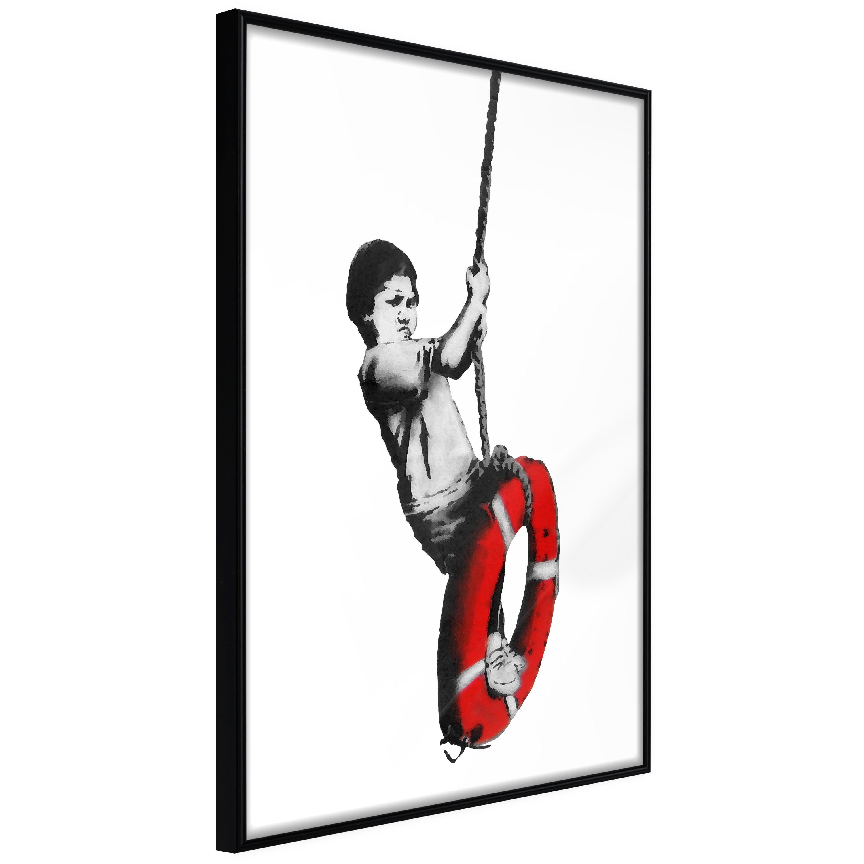 Artgeist Poster Banksy: Boy on Rope