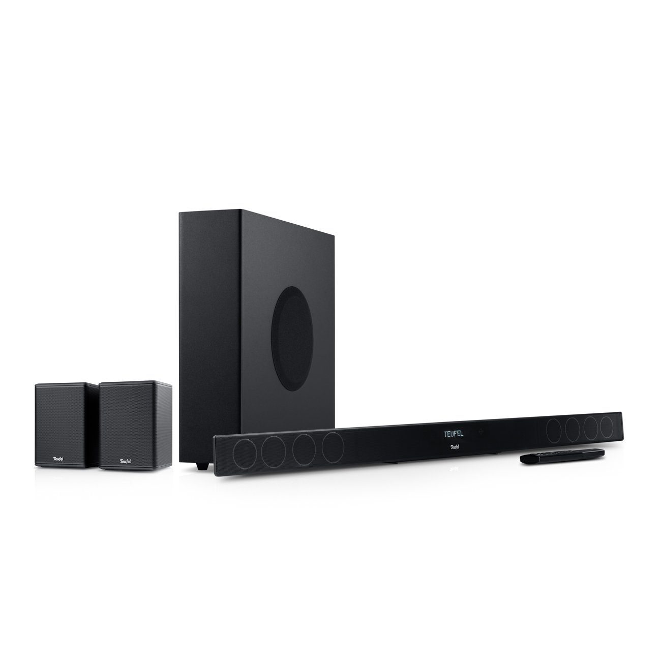 Teufel CINEBAR 11 Surround "4.1-Set" Soundbar (HDMI, Bluetooth, 65 W, Integrierter DSP)