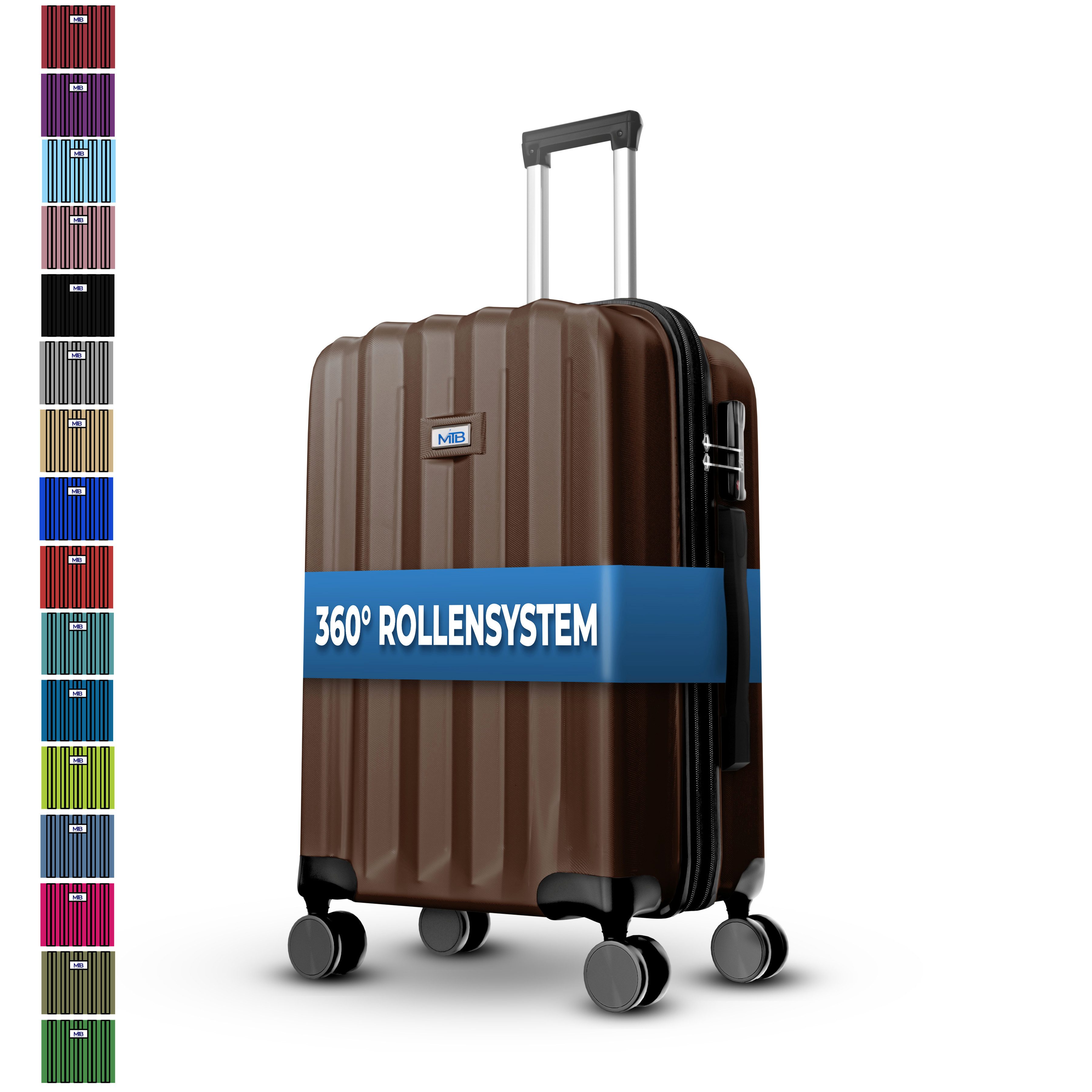 MTB Чемоданы Reisekoffer Rollkoffer Hartschalen Handgepäck ABS Dehnungsfuge, Handgepäck - Mittlerer Чемоданы- Großer Чемоданы