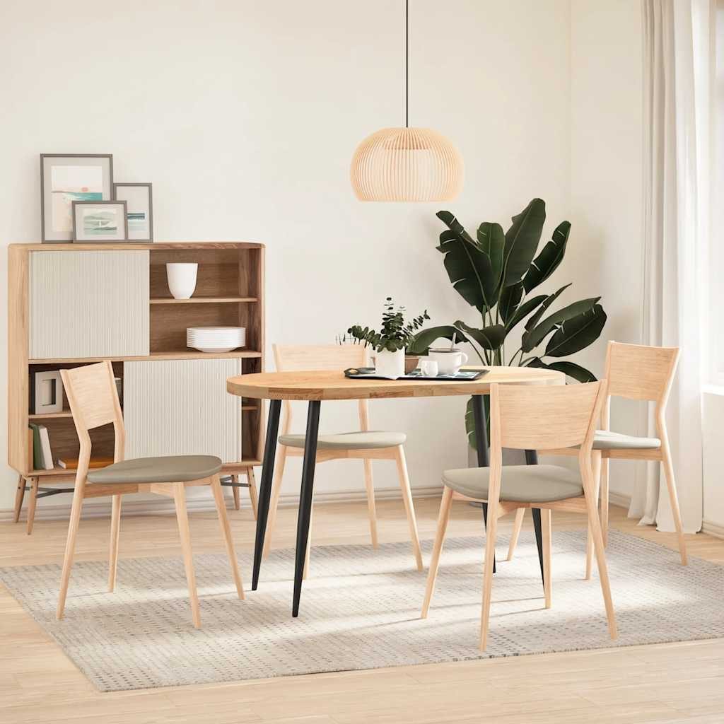 vidaXL Tischbein Konsolentischbeine Konische Form 4 Stk. Schwarz 72-73 cm S günstig online kaufen