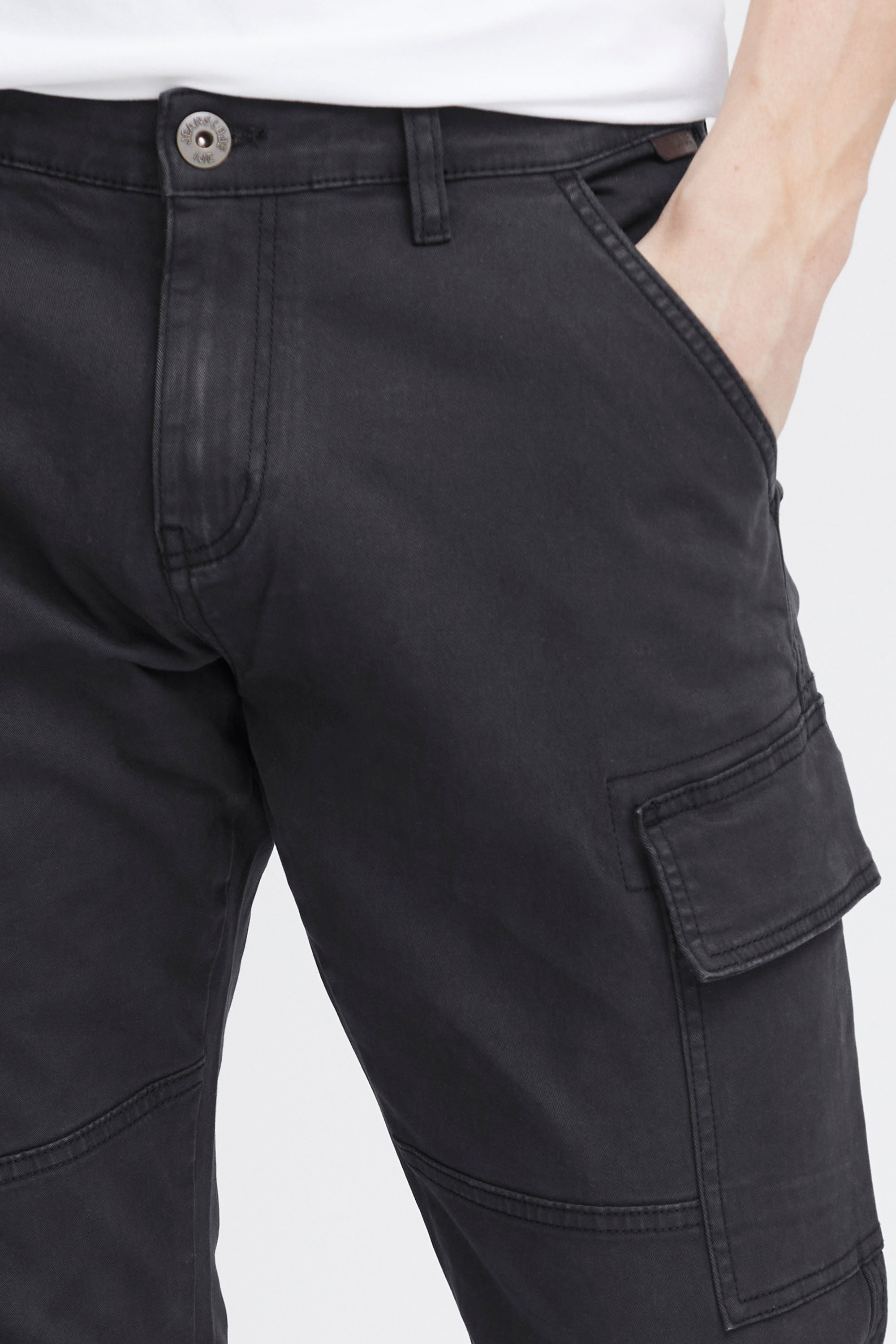 Indicode Cargohose IDBromfield Lange Hose mit elastischen Beinbündchen