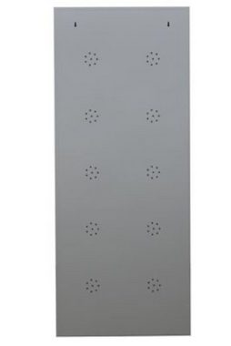 PROREGAL® Spind Schließfachschrank Penguin, HxBxT 180x74x50cm, Grau