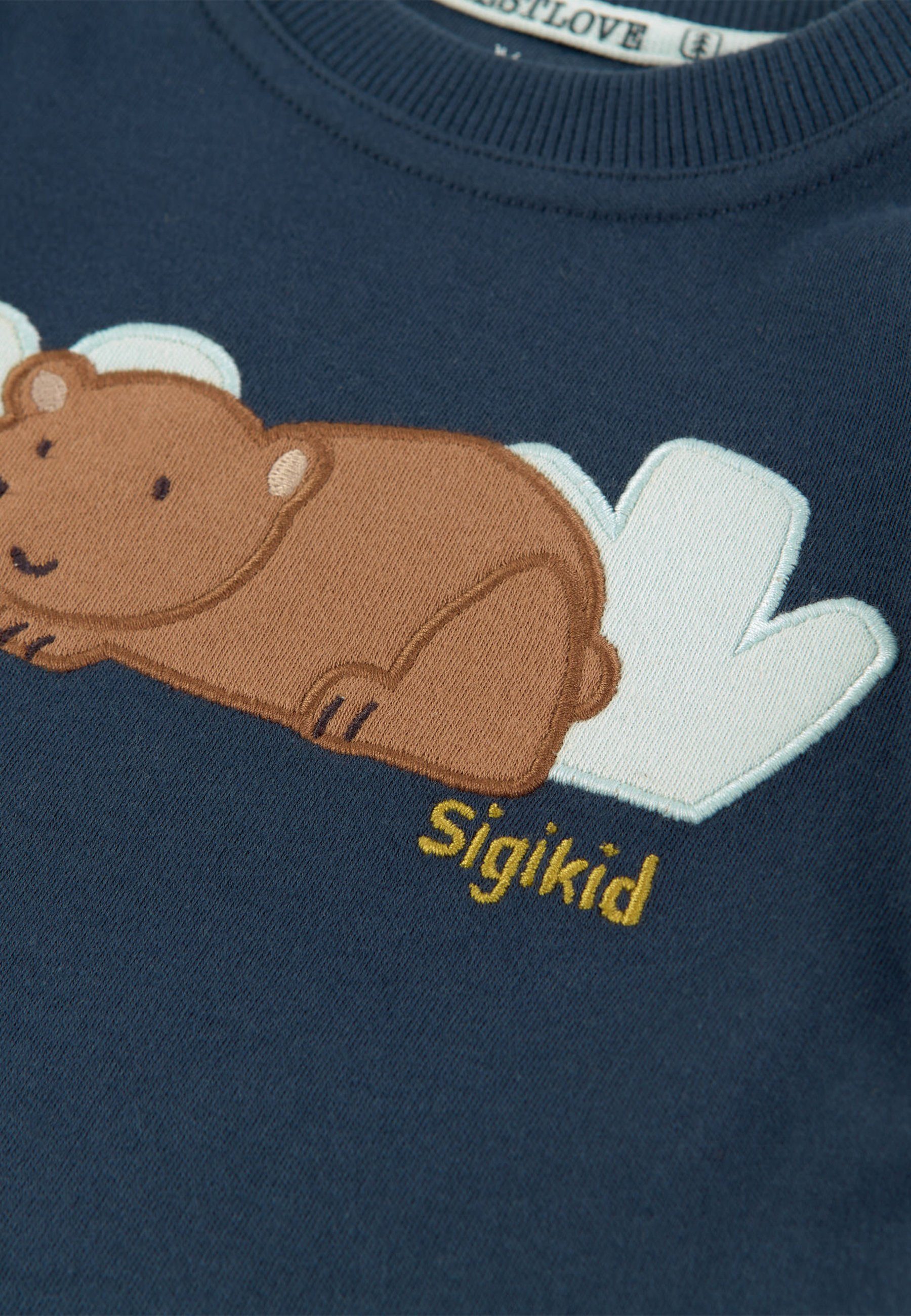 Sigikid (1-tlg) Baby Shirt Langarmshirt Langarmshirt