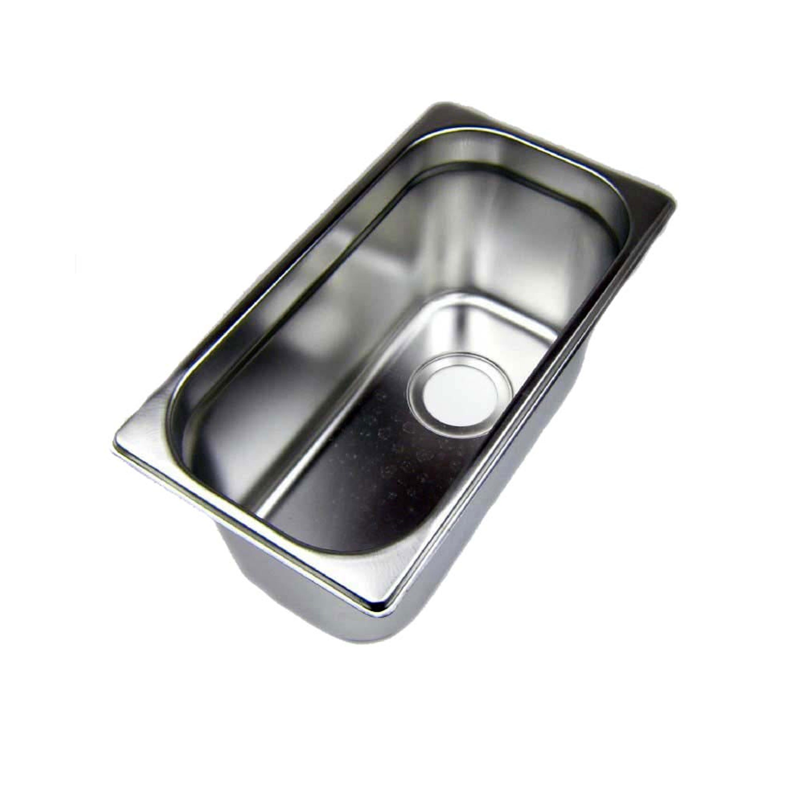 AcMax Einbauwaschbecken Waschbecken Edelstahl Spülbecken Camping Spüle 325x175x150