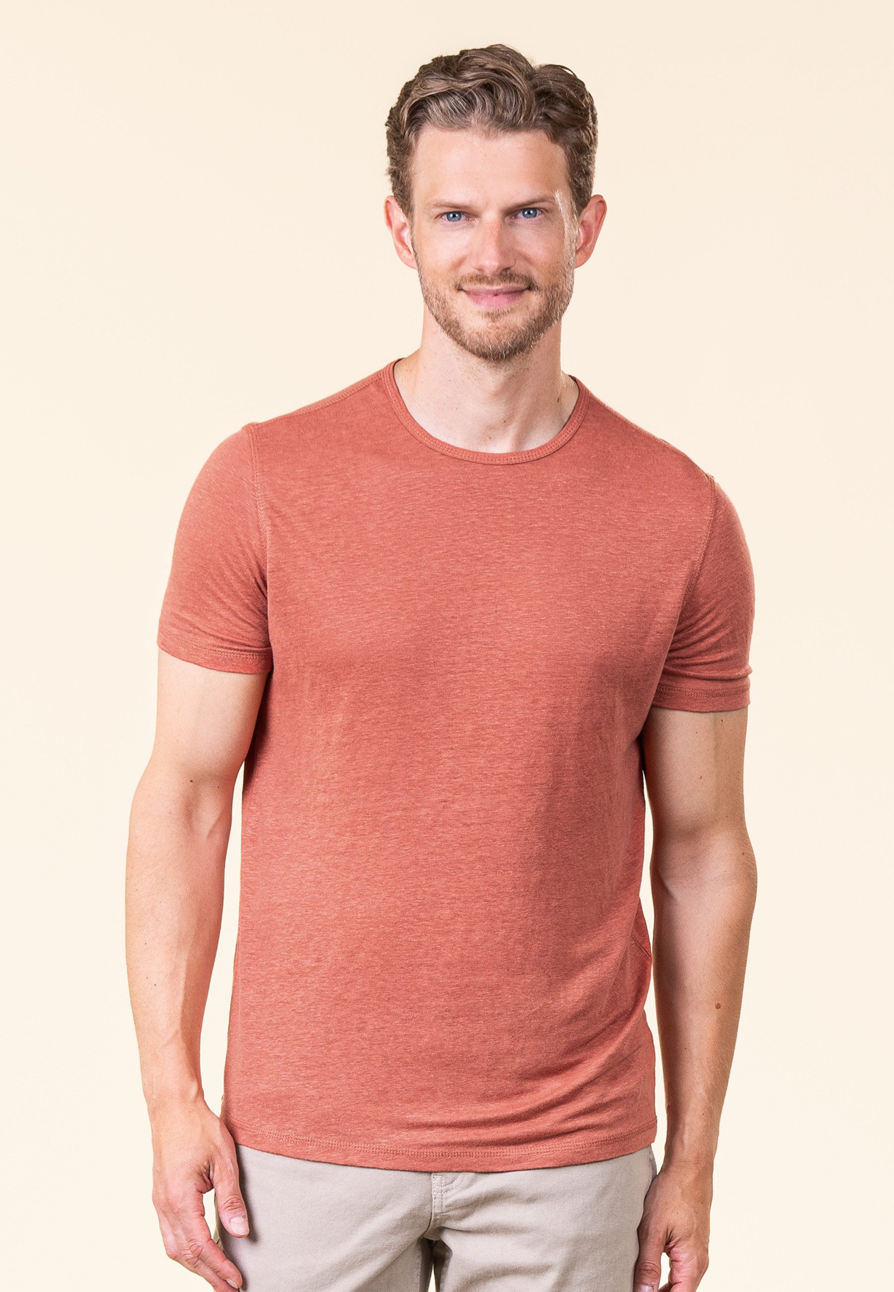 LIVING CRAFTS T-Shirt ANDY GOTS zertifiziert