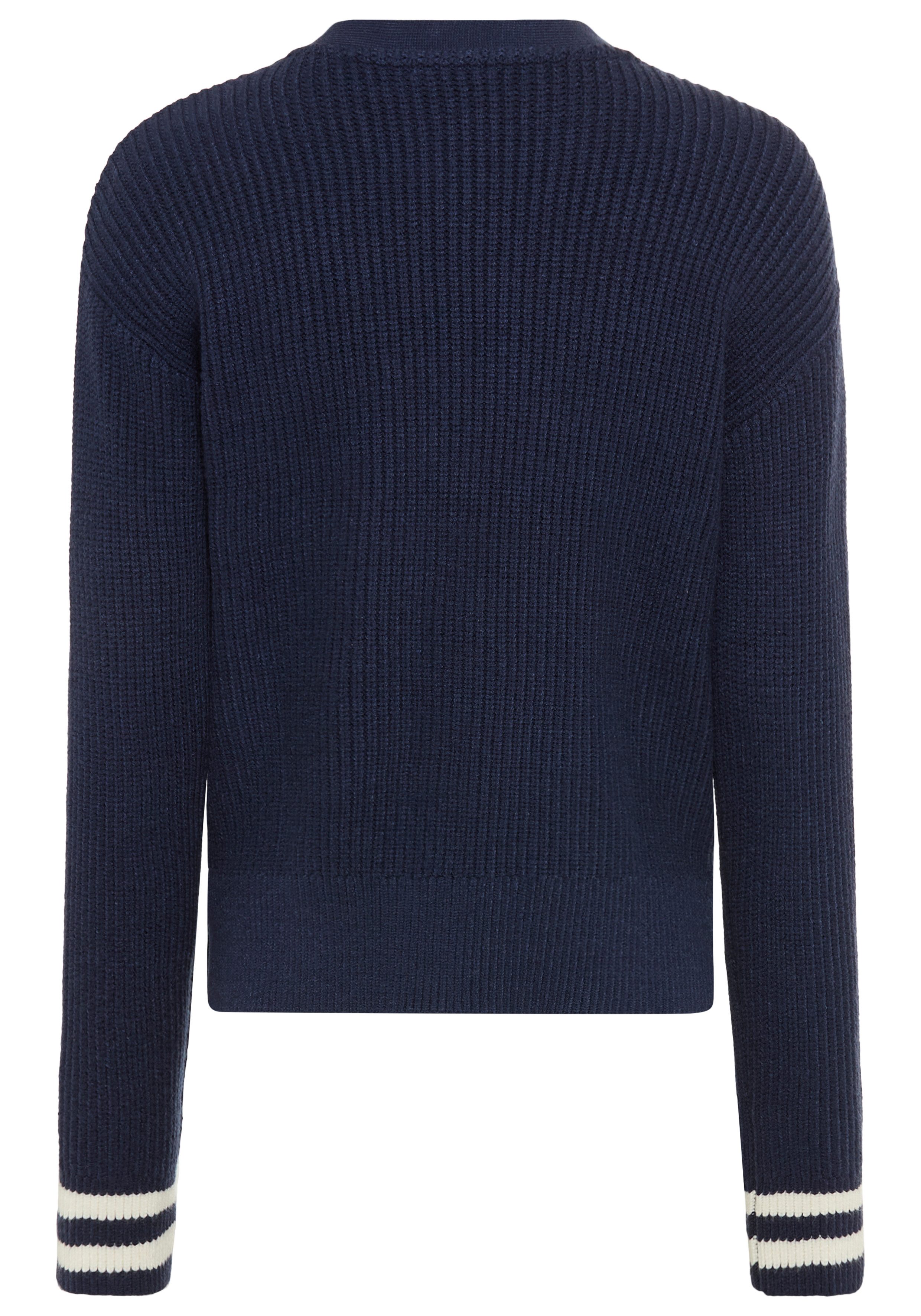 KangaROOS Cardigan im College-Look, kurz und kastig geschnitten