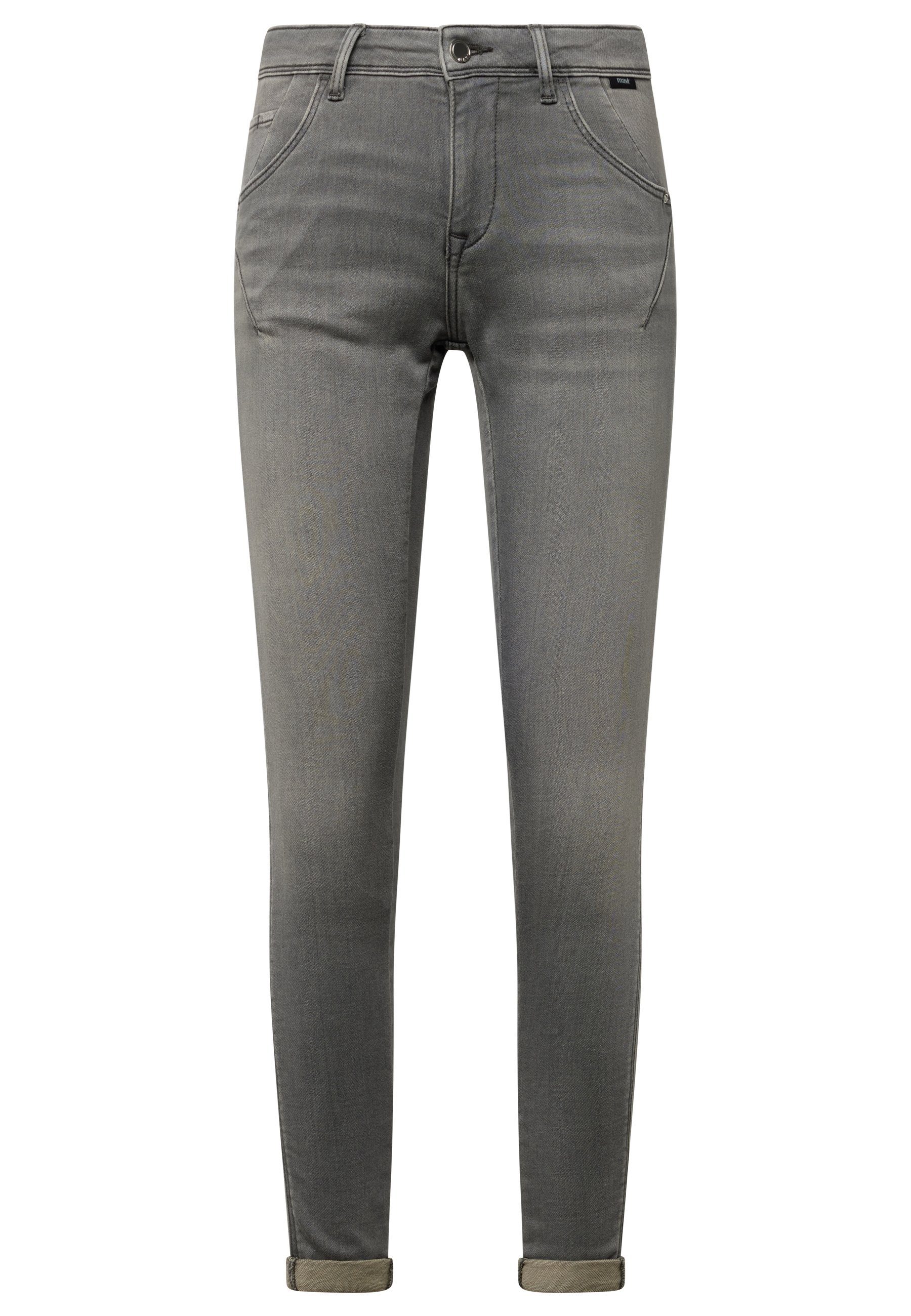 Jeans LEXY Cropped Super Skinny Röhrenjeans Mavi