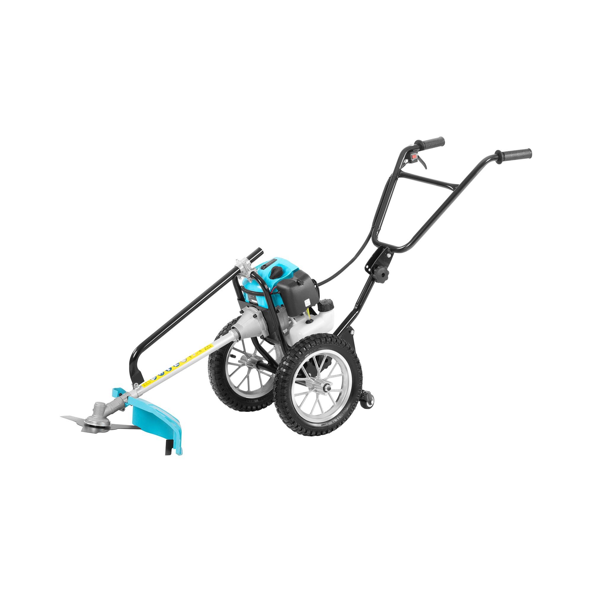 Hillvert Benzin-Motorsense + Freischneider schiebbar Rasentrimmer günstig online kaufen