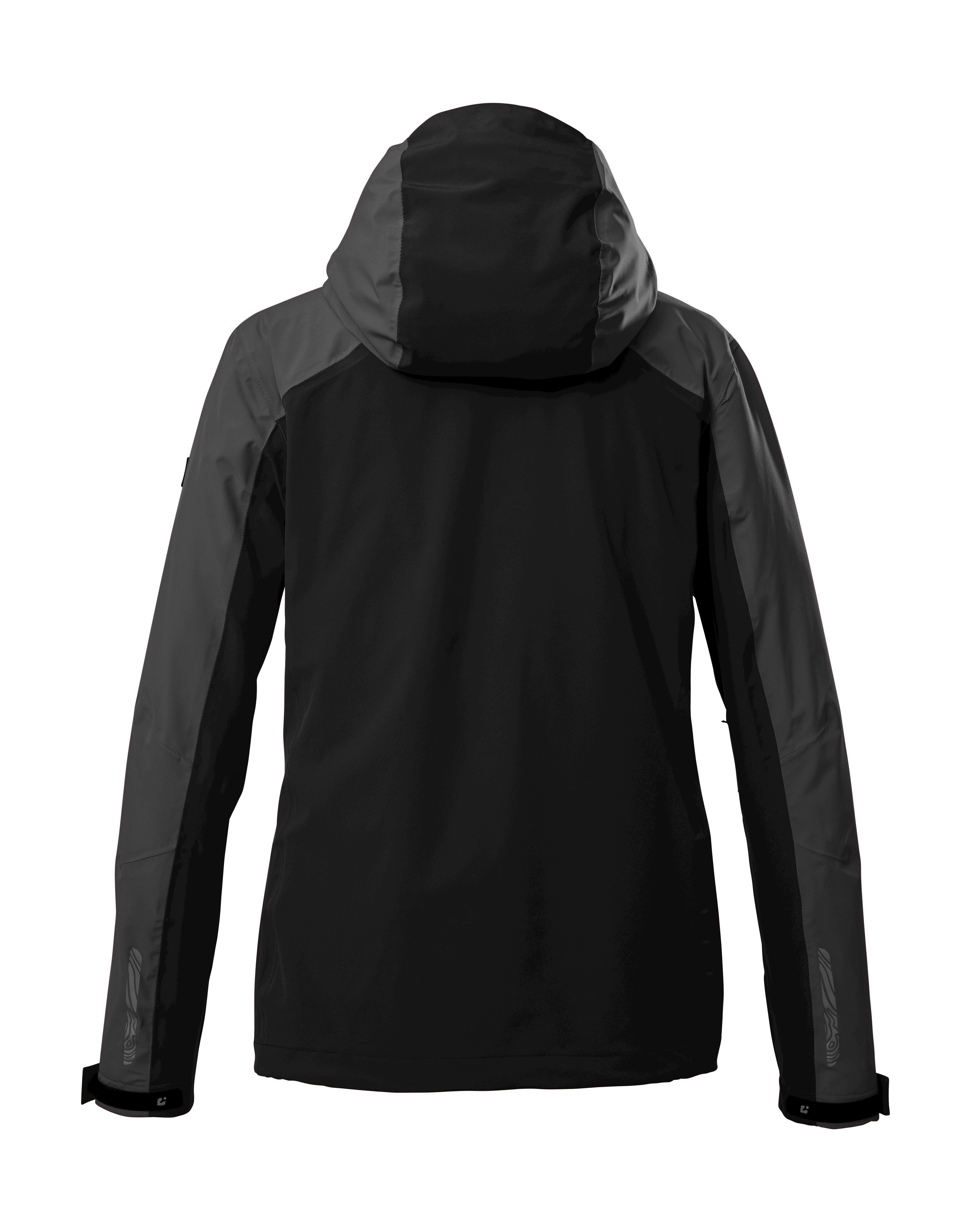 Killtec Outdoorjacke KOS 30 WMN JCKT Leichte, wasserdichte Funktionsjacke mit Colourblock-Design