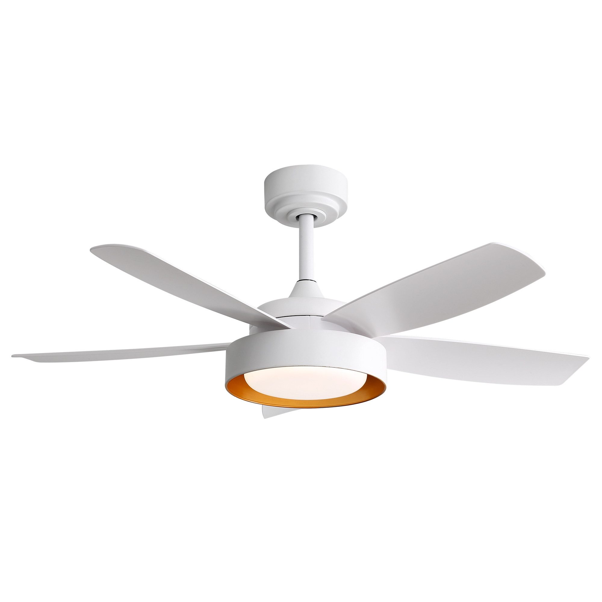 Gotagee Deckenventilator 42-Zoll-Deckenventilator 5 ABS-Lüfterblätter Elekt günstig online kaufen