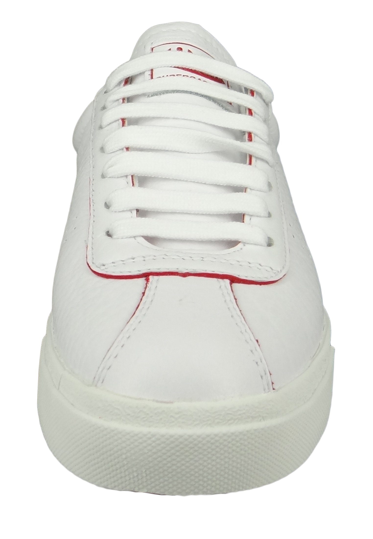Superga S111WRW Sneaker S Club Comfleau red White 2869 Flame Painted A1Z