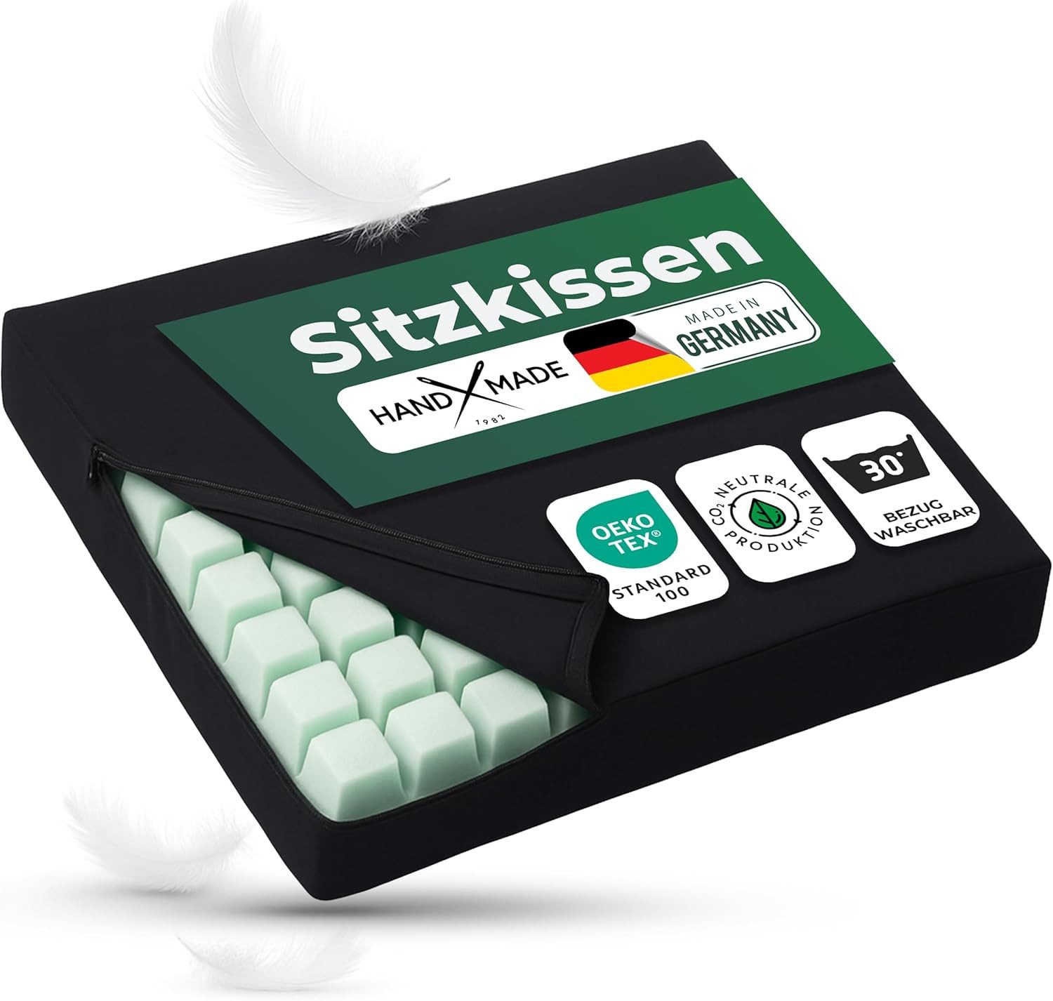 Novaliv Zugluftstopper 31222-1x, 1-tlg., Novaliv Rollstuhlkissen & Sitzkissen Rollstuhl - Antidekubituskissen