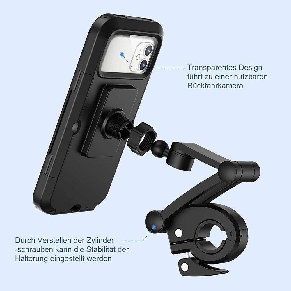 Universal Fahrrad Telefon Mount Fahrrad Lenker Handyhalter 4 bis 5.8in P