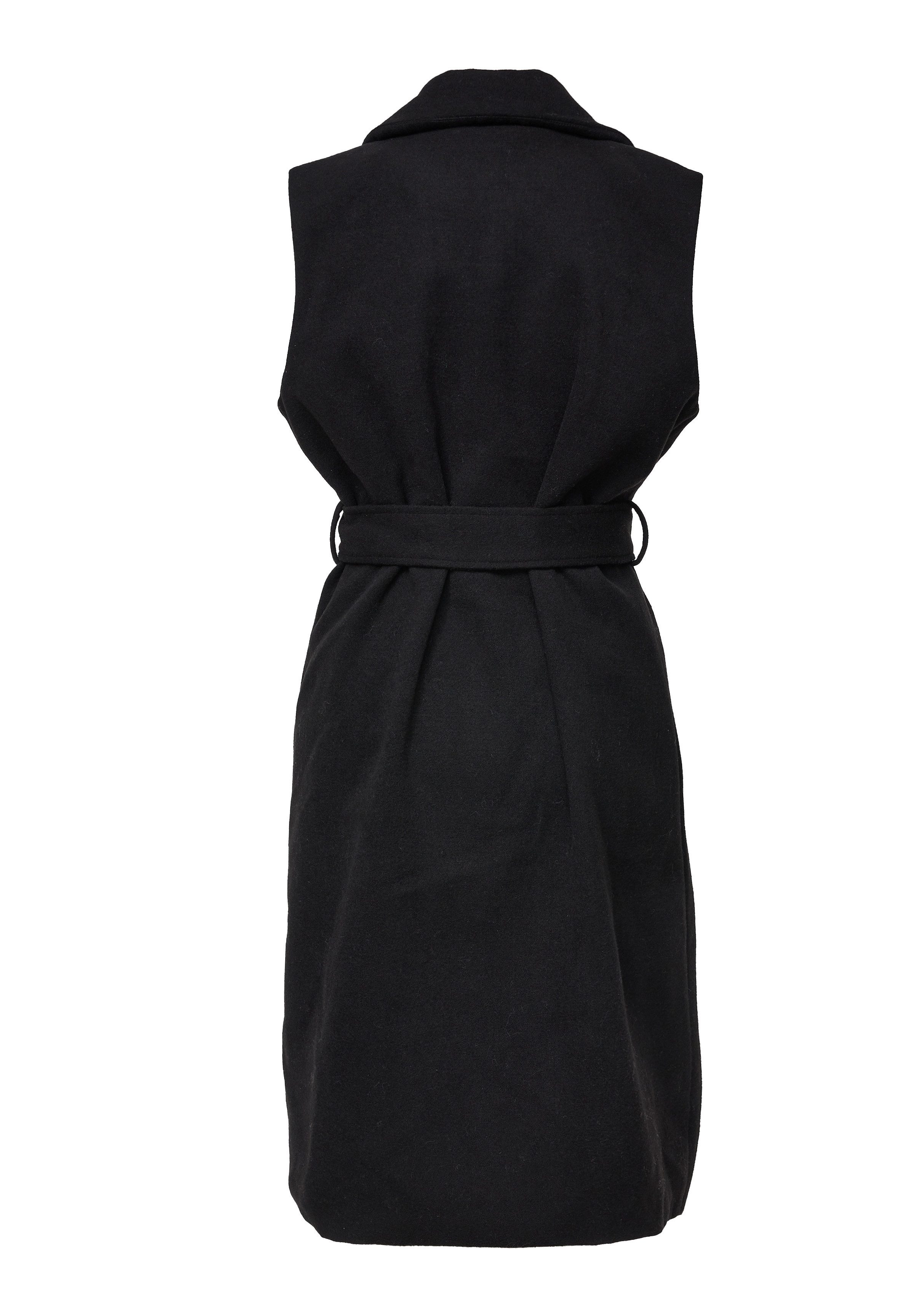 Threadbare Softshellweste THB Suhail belted formall Coat (1-tlg) mit Gürtel