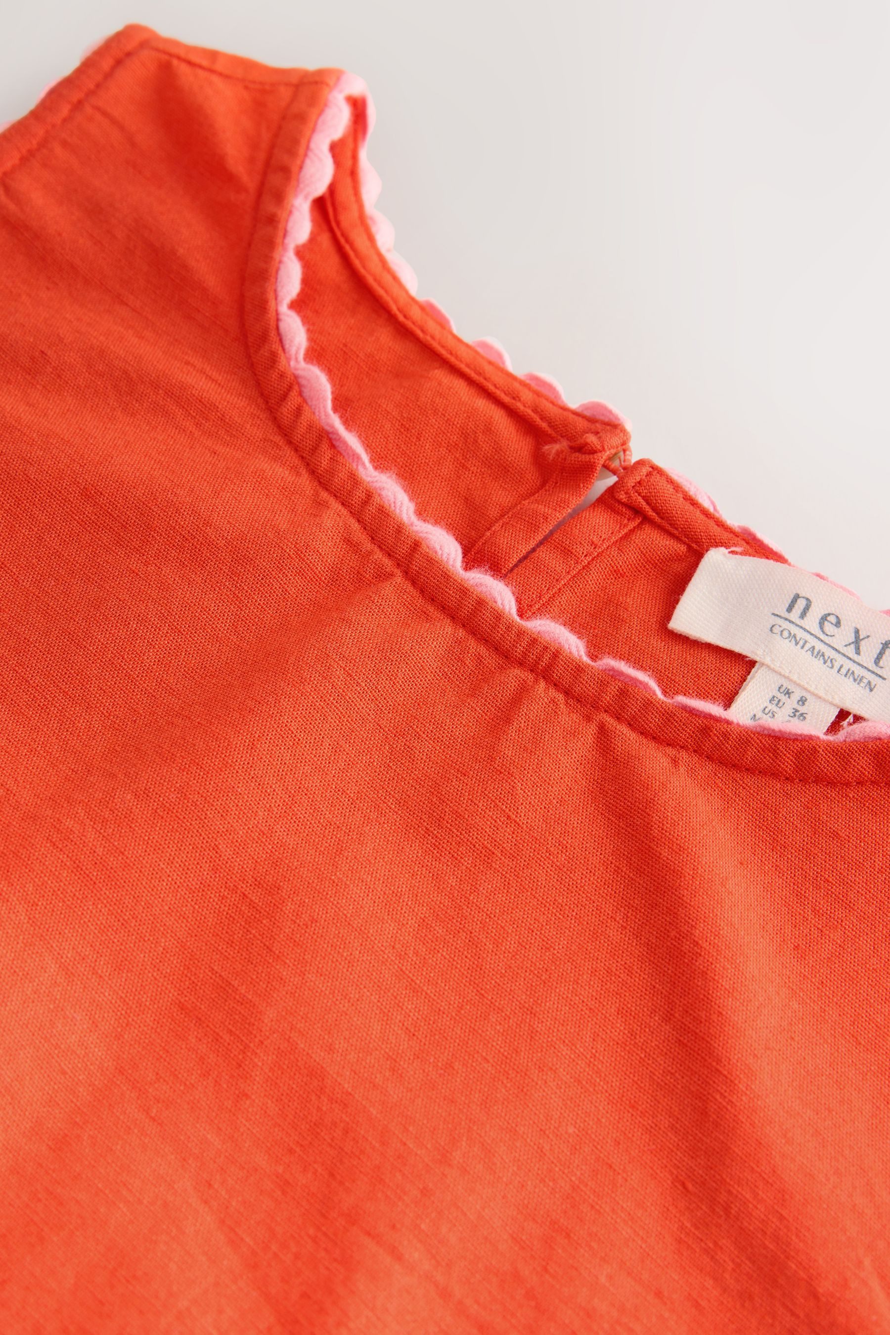 Next Minikleid Mini-Etuikleid mit Bogenkante (1-tlg)