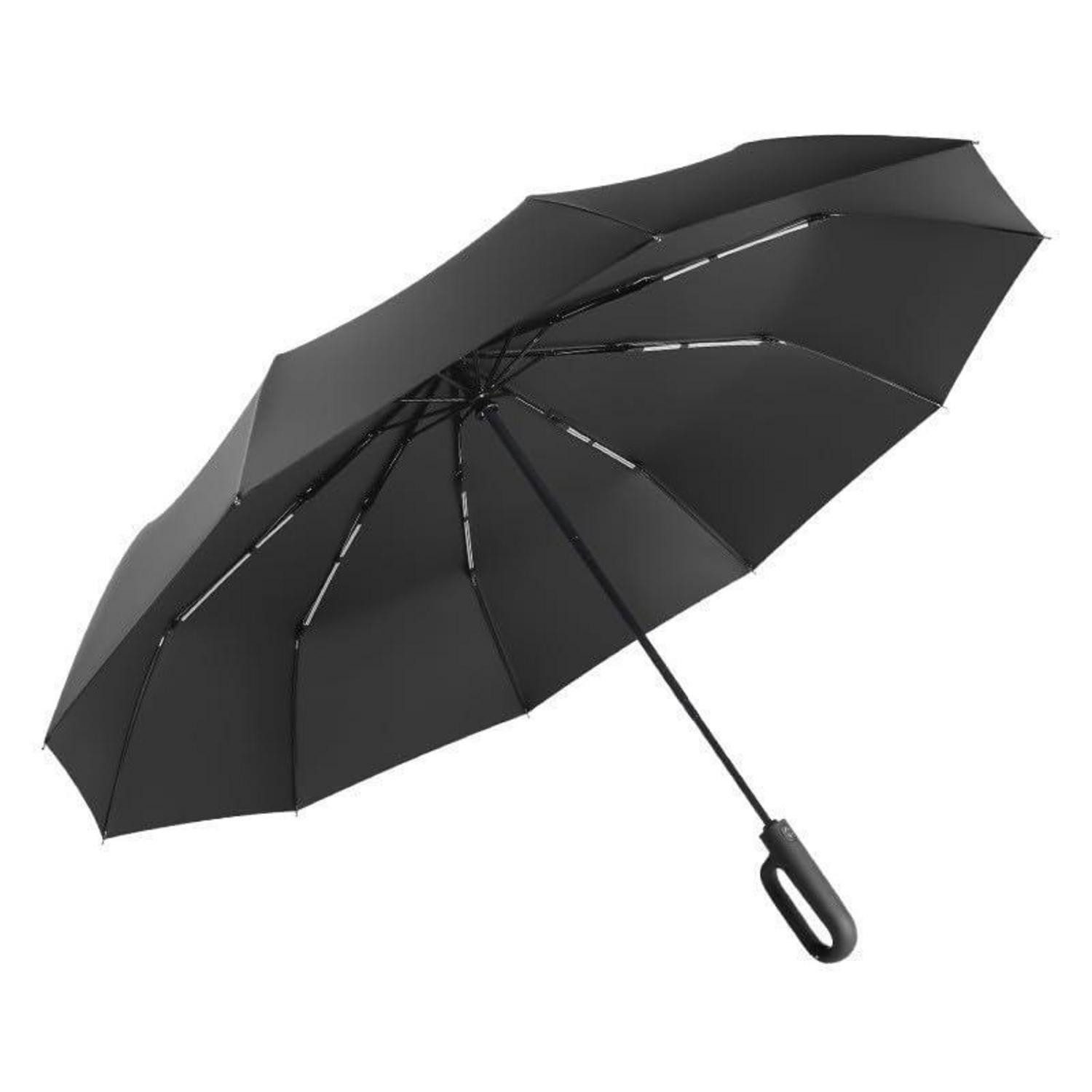 LuxusKollektion Taschenregenschirm Taschenschirm Sturmfest 140km/h UV dunkelgrün 137cm