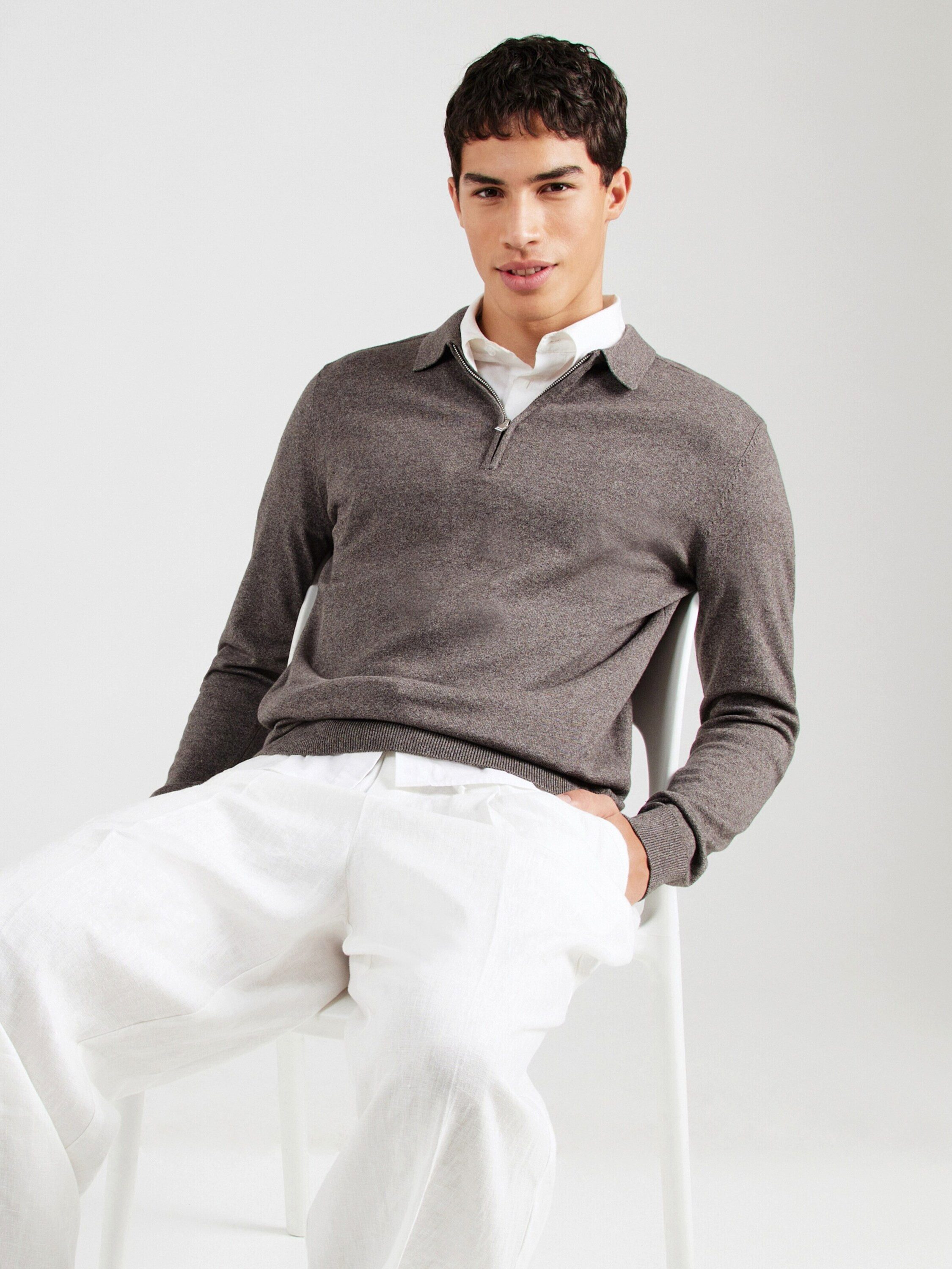 Selected Strickpullover SLHBERG (1-tlg) günstig online kaufen